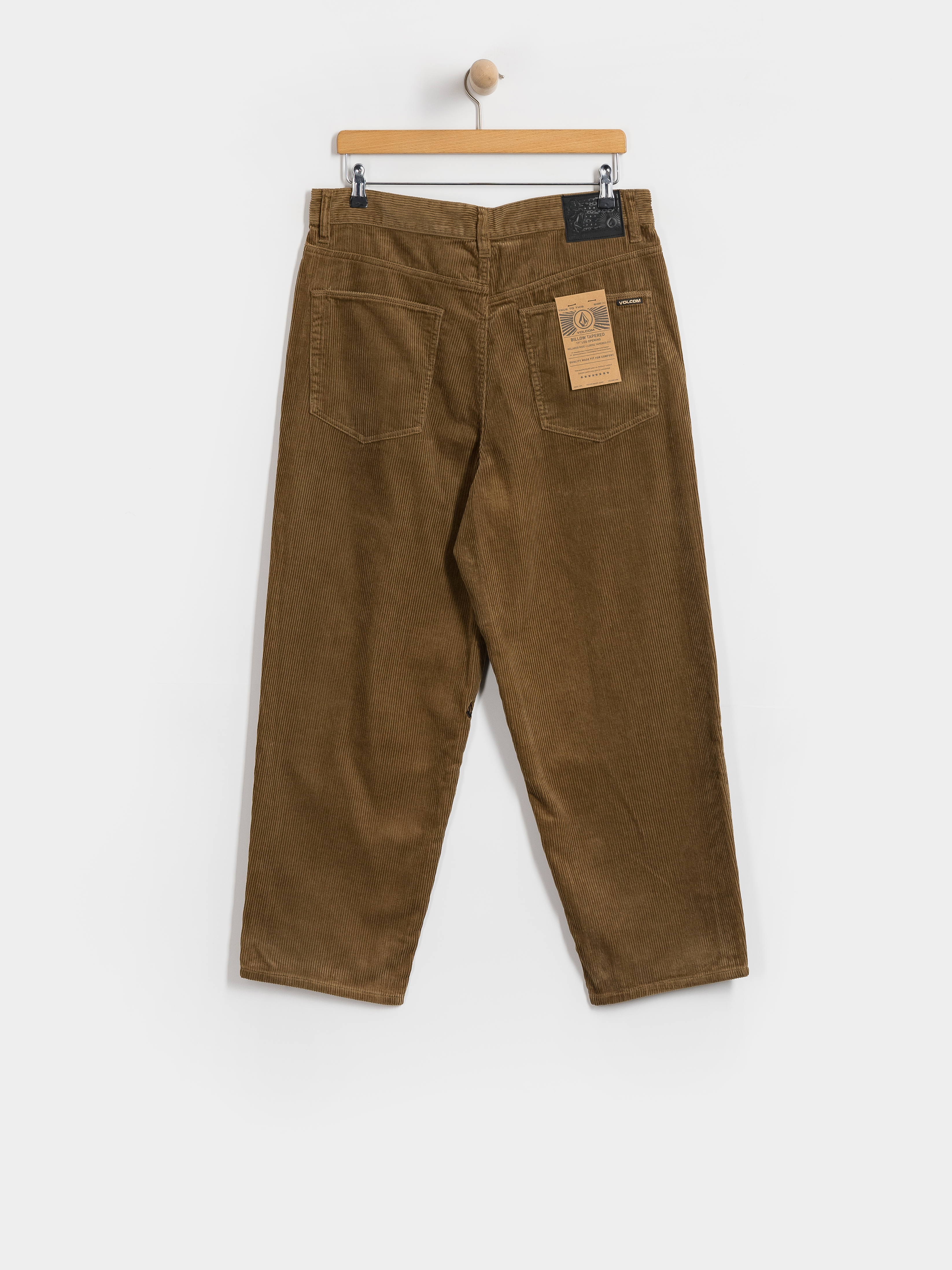 Pantaloni Volcom Billow Tapered Cord (ermine)