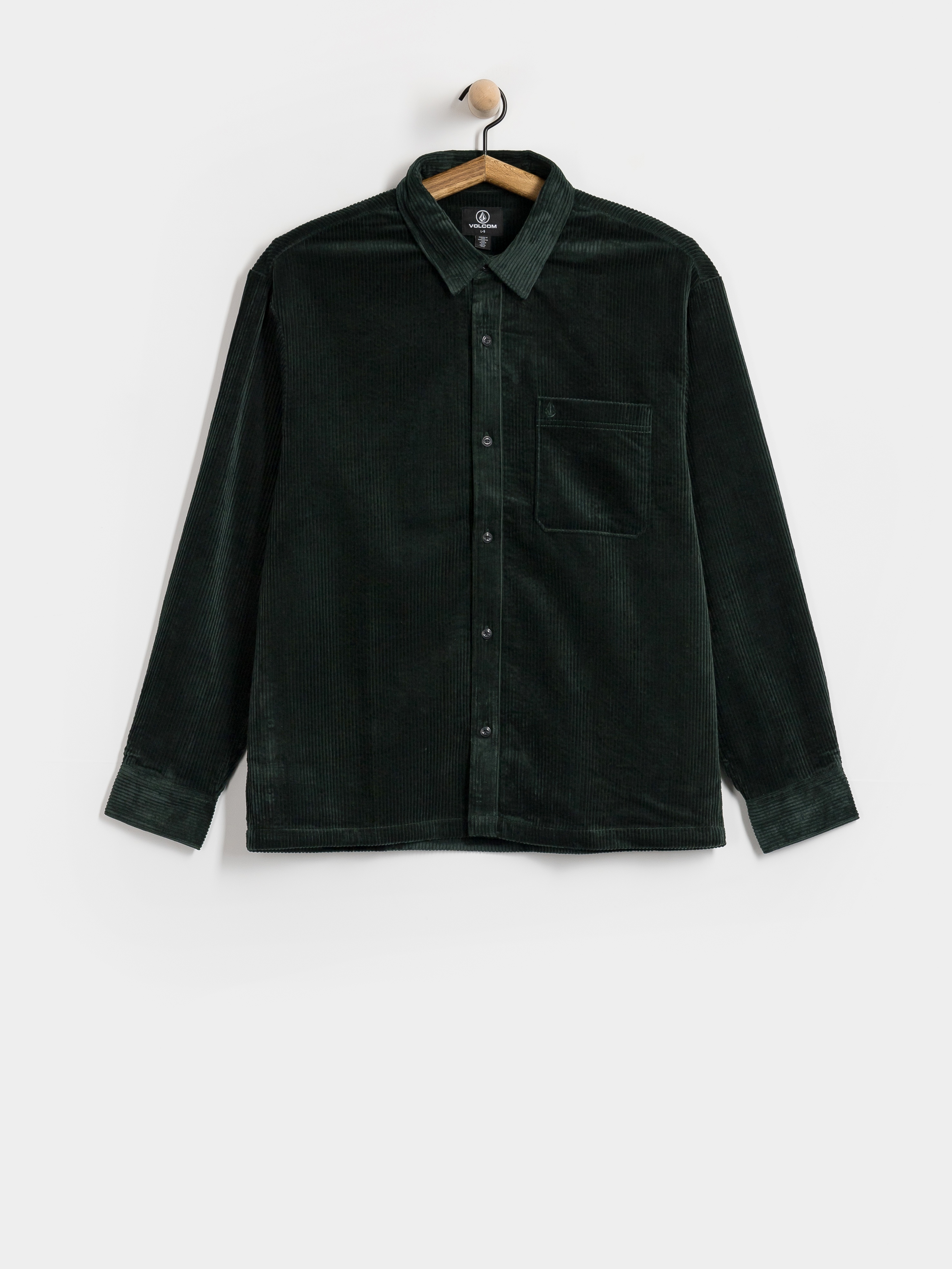Cămașă Volcom Fostered II Cord Ls (scarab)