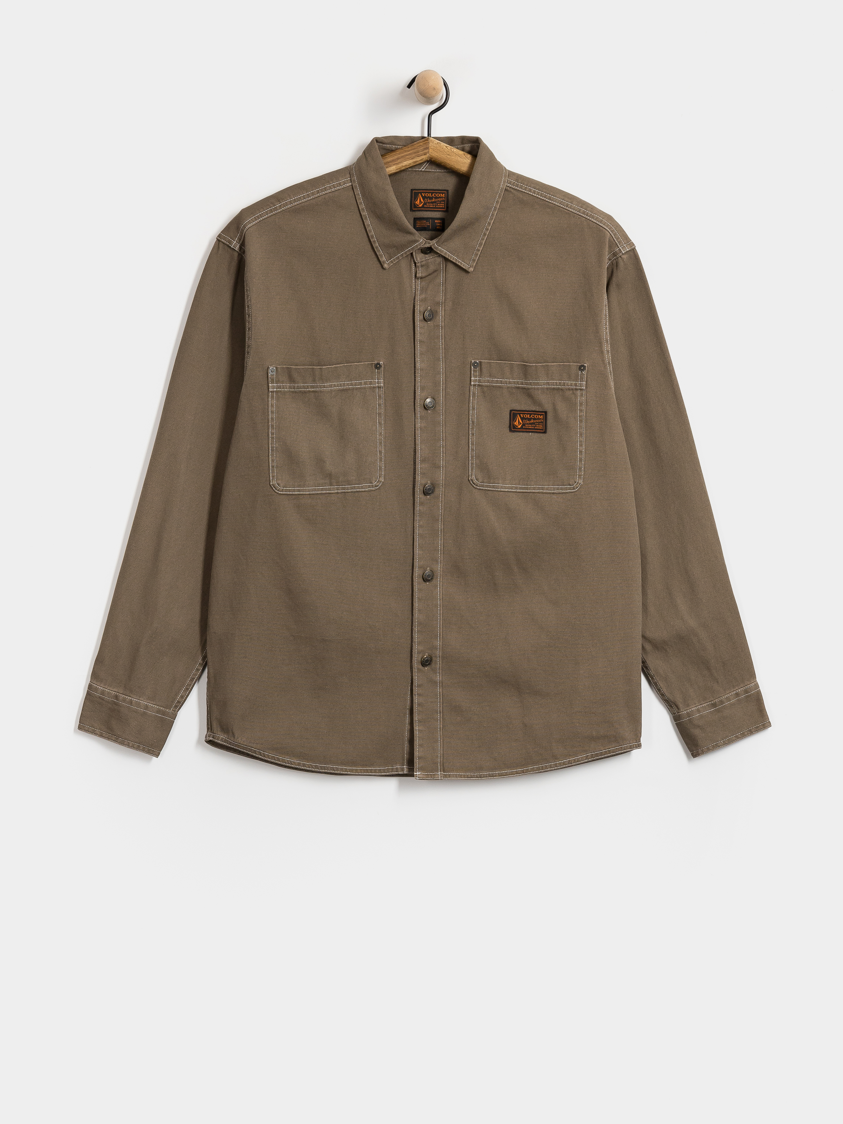 Cămașă Volcom Levelstone Ls (earth)