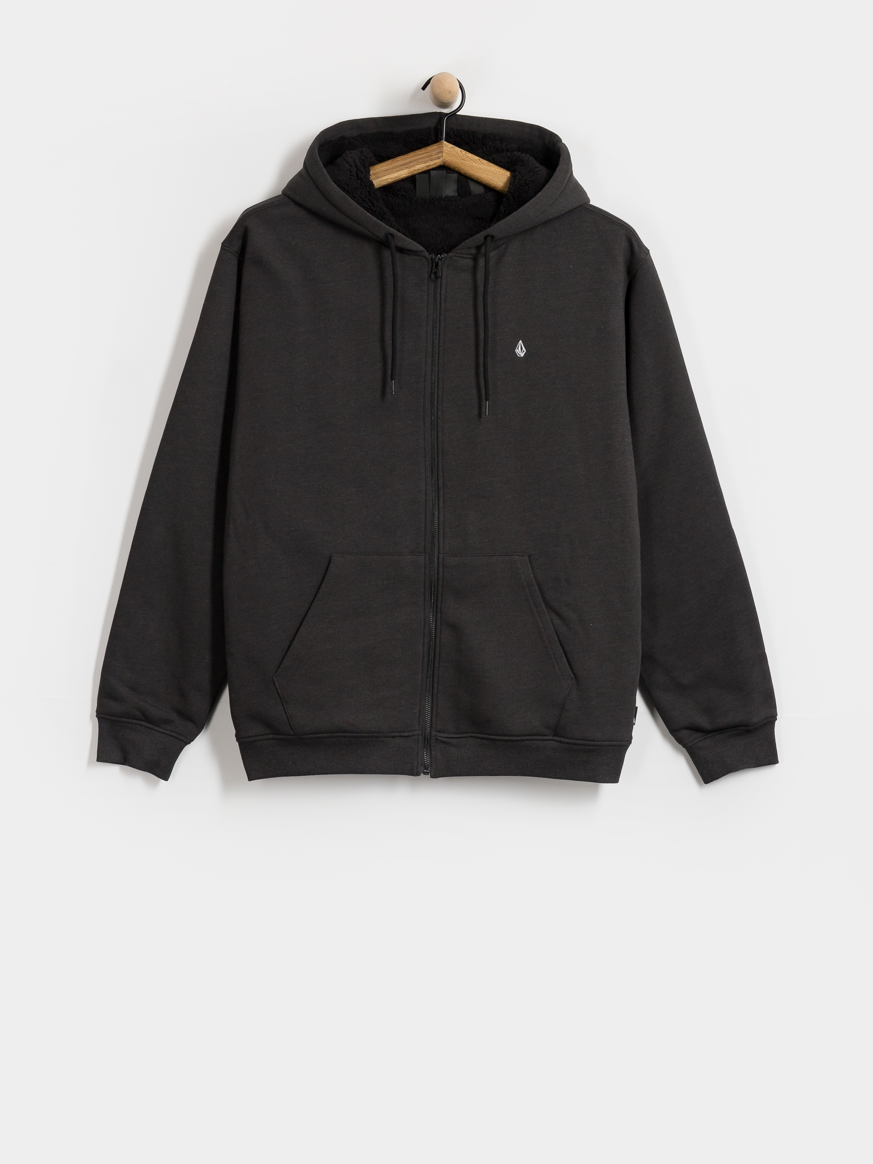 Hanorac Volcom Single Stone Lined Zip (heather black)