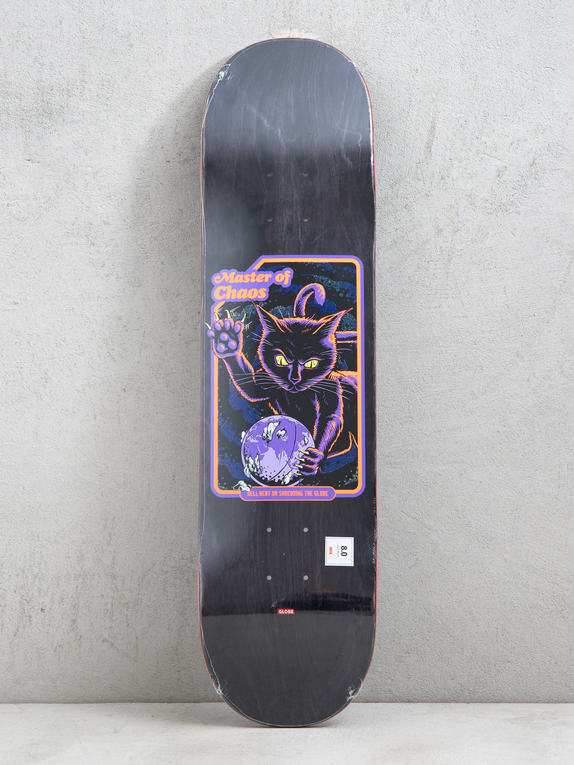 Placă Globe G1 Master Of Chaos (black cat)