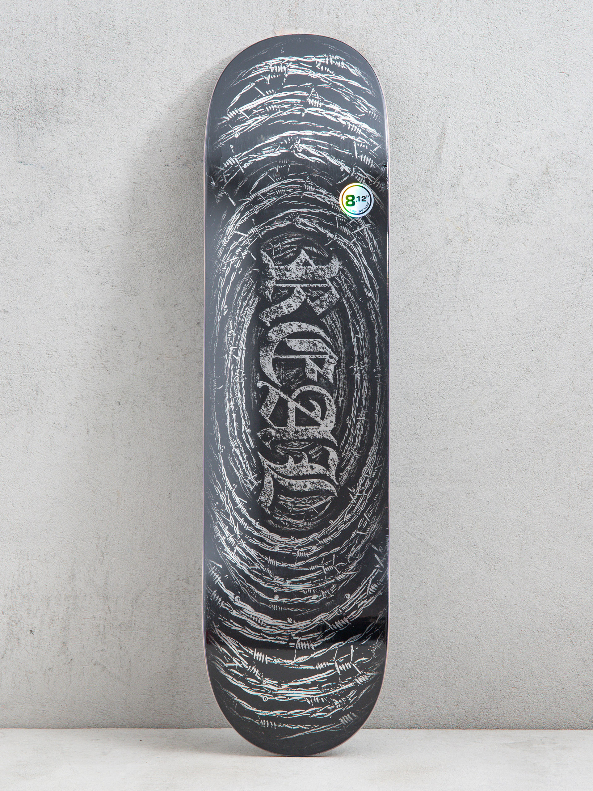 Placă Real Team Barbed Wire Foil Oval (black)