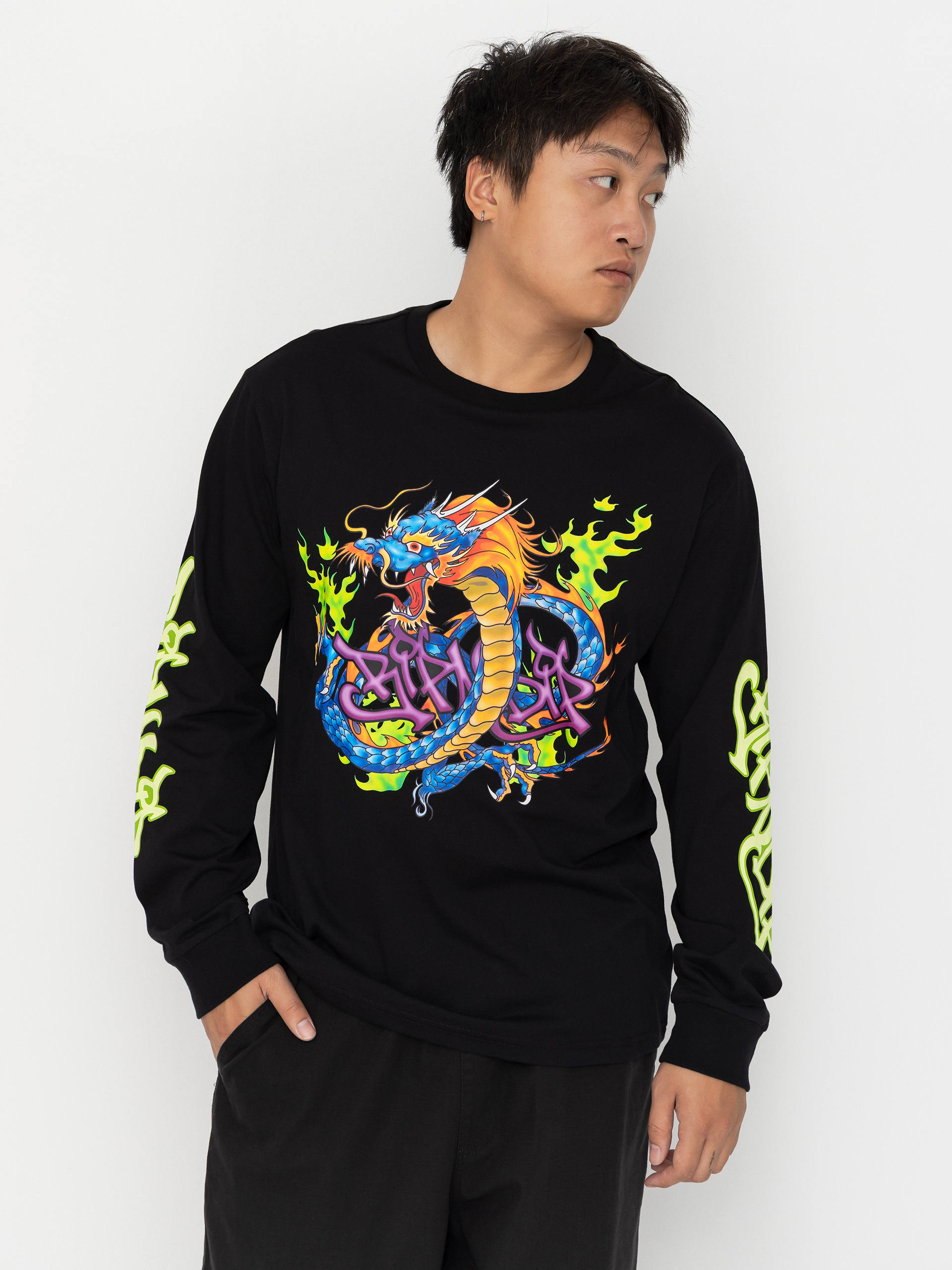 Longsleeve RipNDip Dragonology (black)