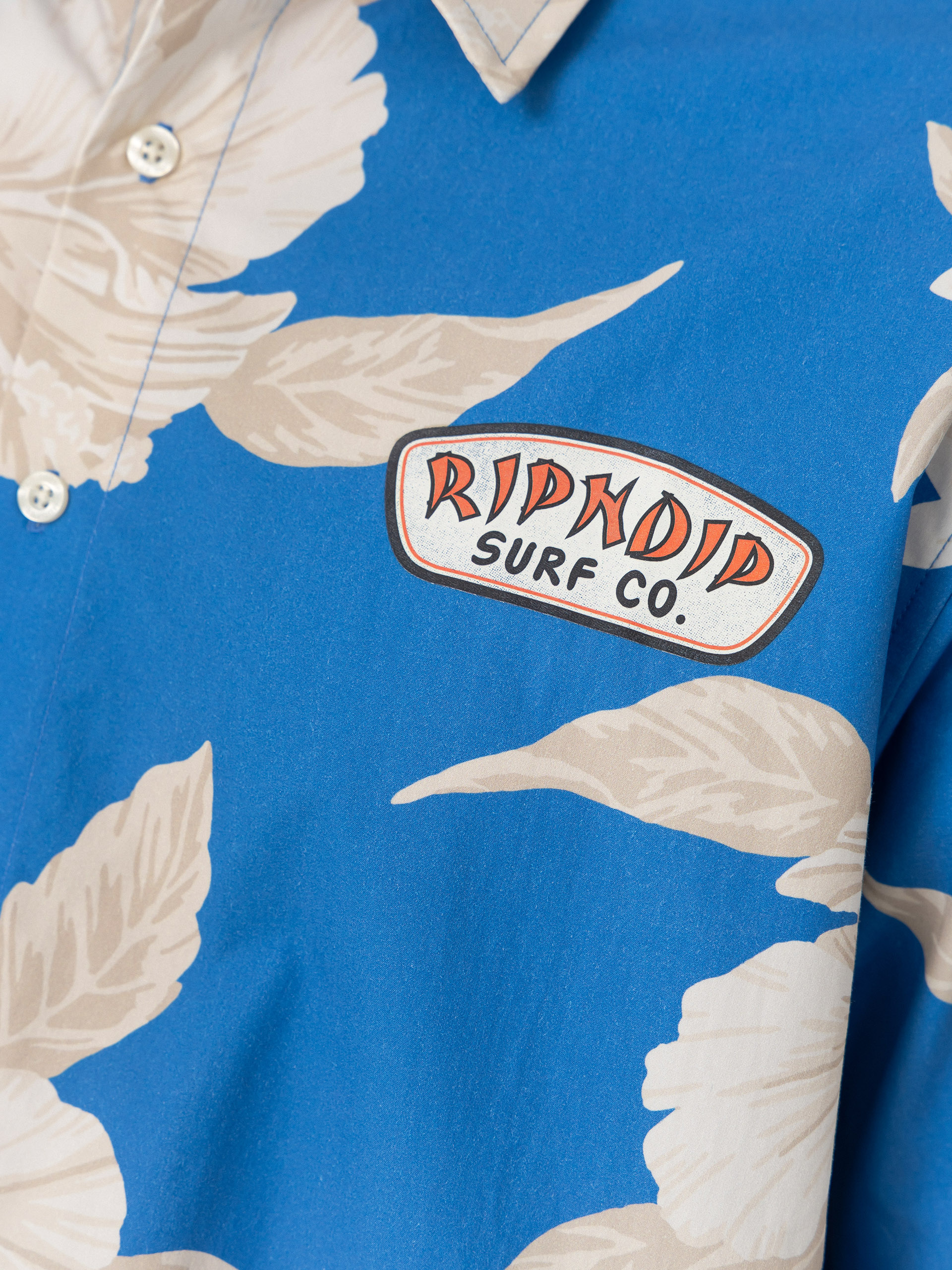 Cămașă RipNDip Surf Co (blue/cream)