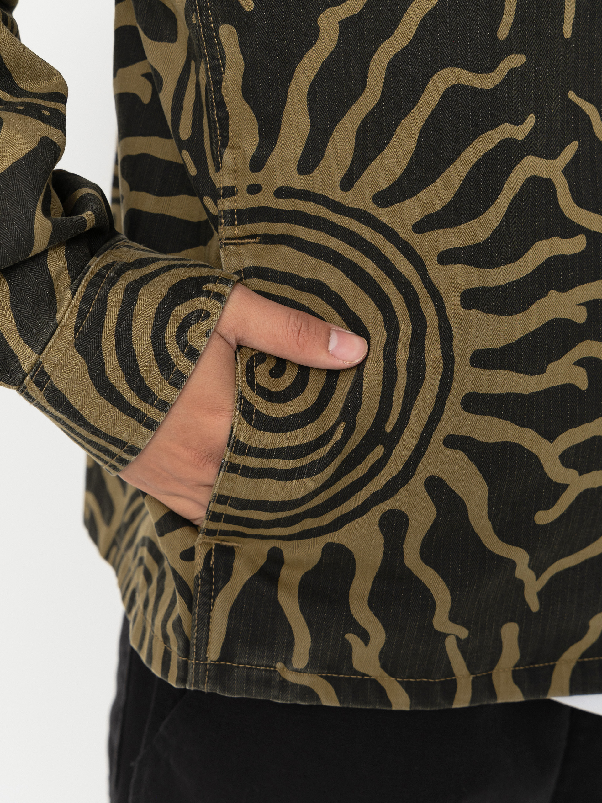 Cămașă Vans Martinez Cotton Overshirt (faded black)
