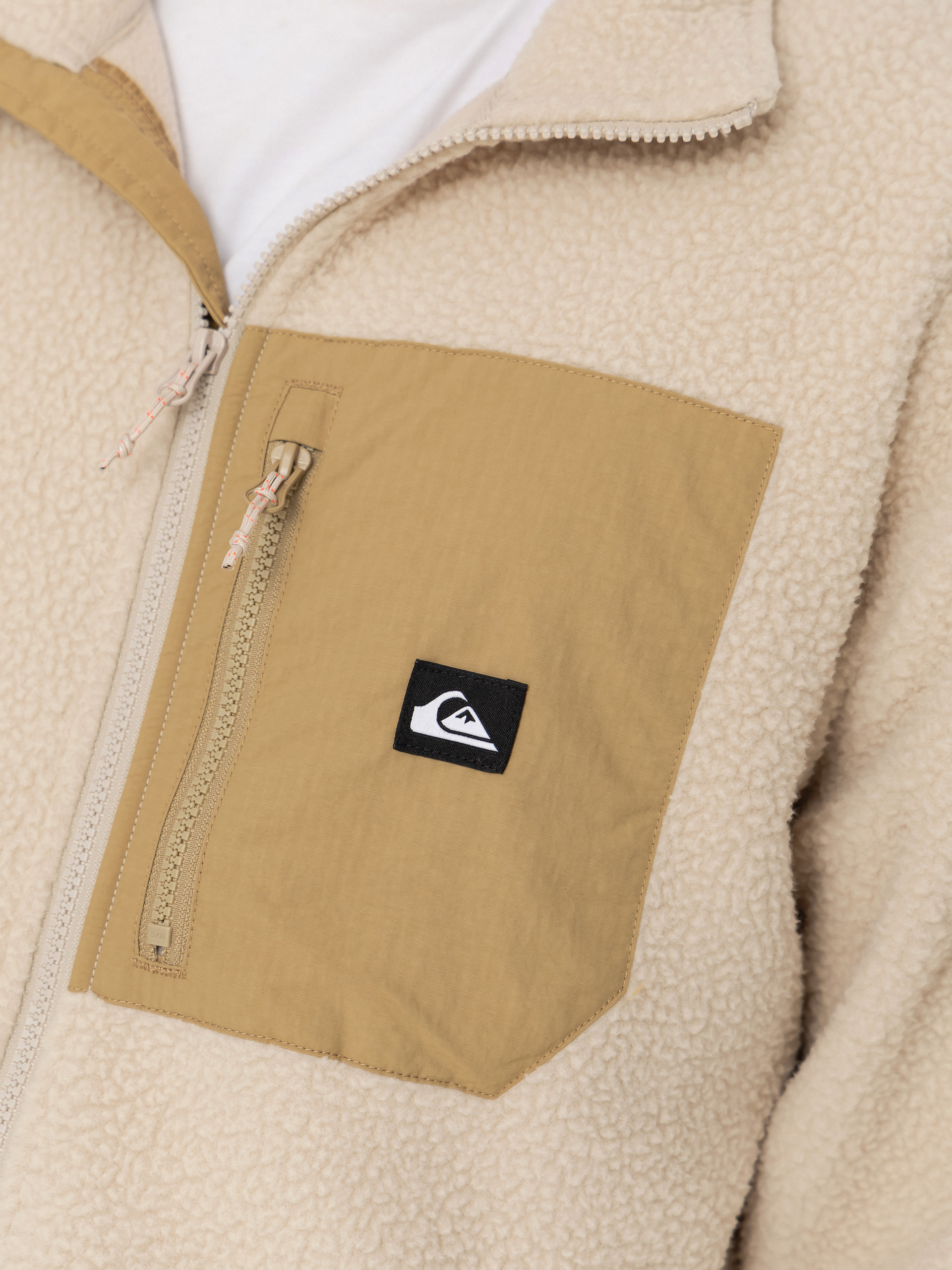 Pentru bărbați Hanorac din fleece Quiksilver Clean Coast Fz (peyote)