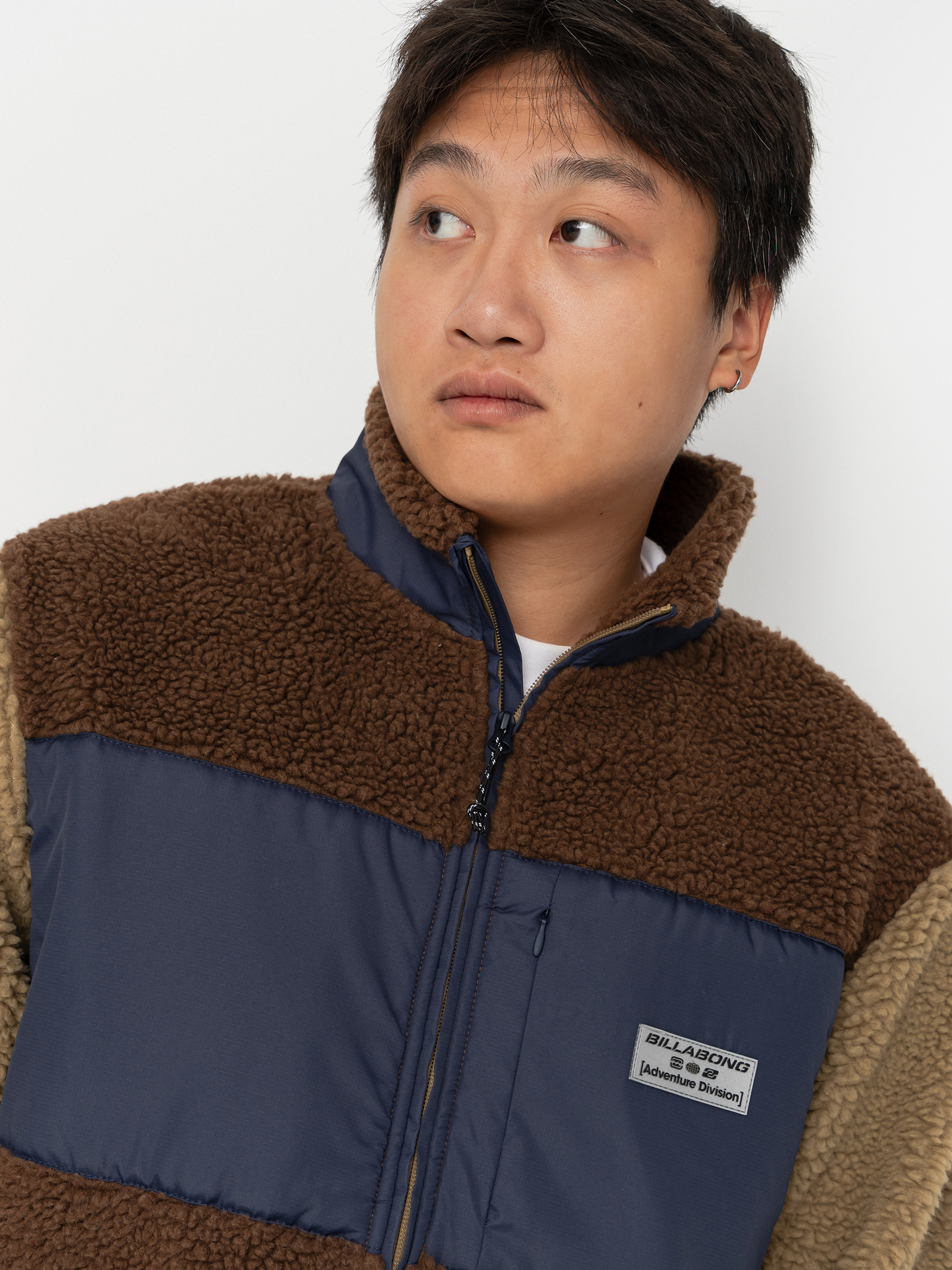 Pentru bărbați Hanorac din fleece Billabong Canyon Trail Zip (carafe)