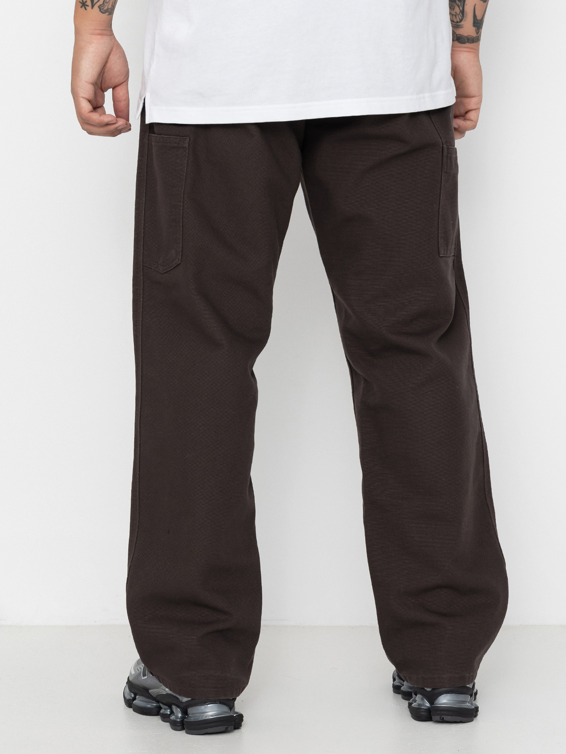 Pantaloni Carhartt WIP Single Knee (tobacco/rinsed)