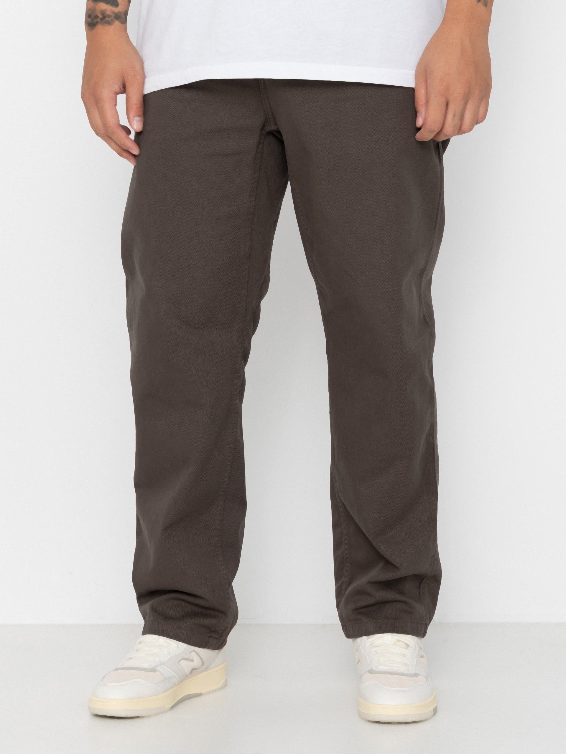 Pantaloni Carhartt WIP Flint (shungite/garment dyed)