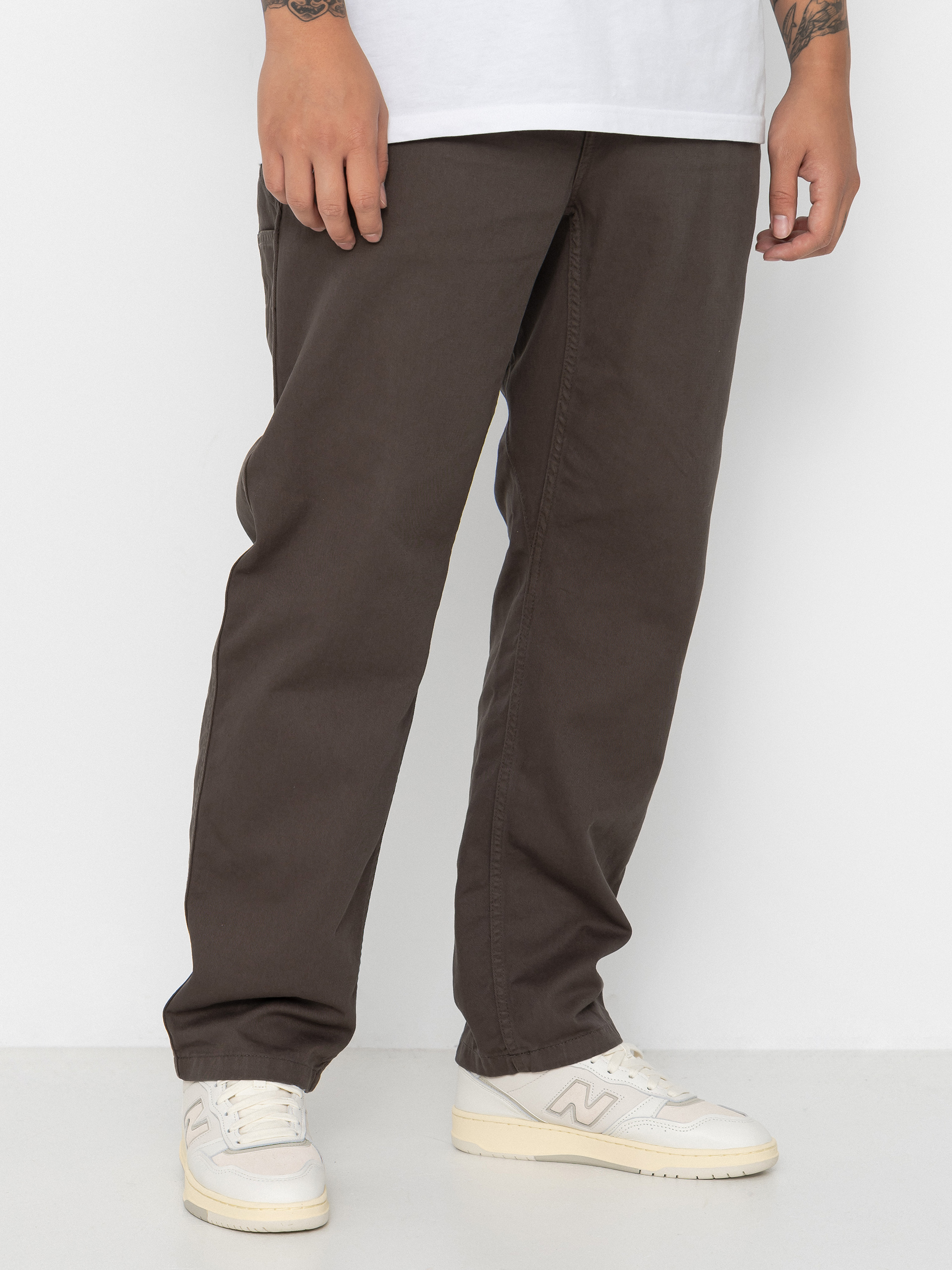 Pantaloni Carhartt WIP Flint (shungite/garment dyed)