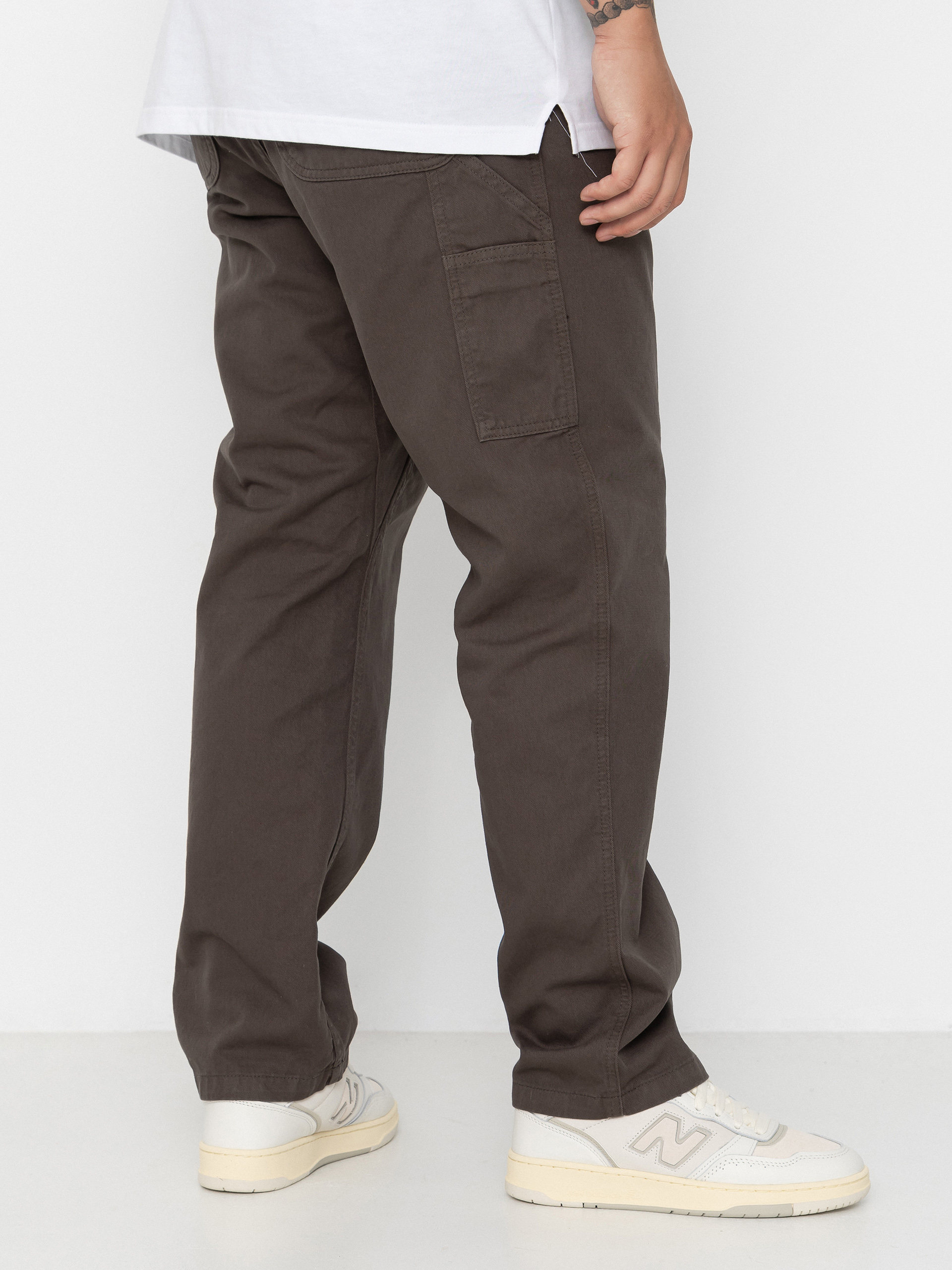 Pantaloni Carhartt WIP Flint (shungite/garment dyed)