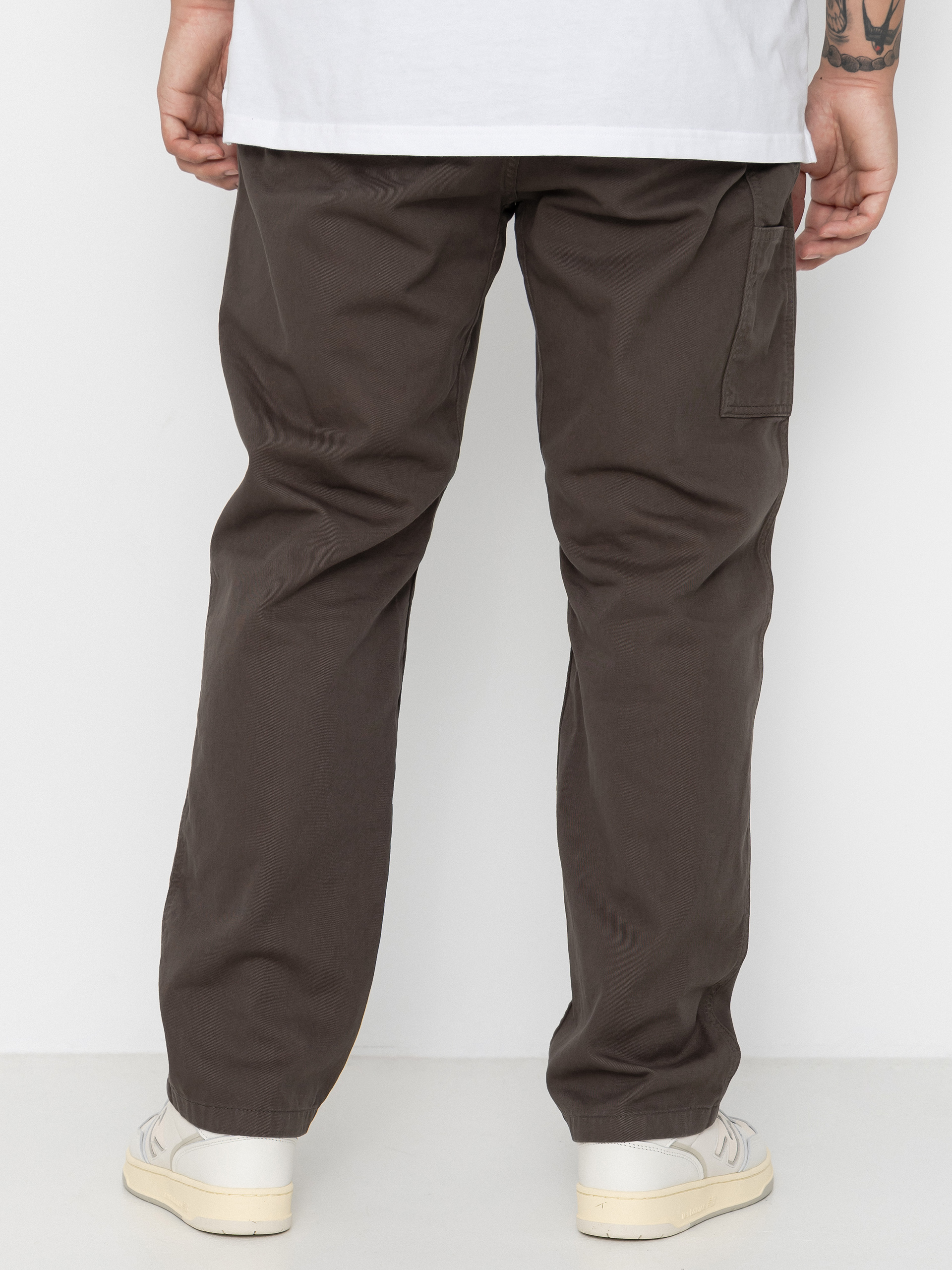 Pantaloni Carhartt WIP Flint (shungite/garment dyed)