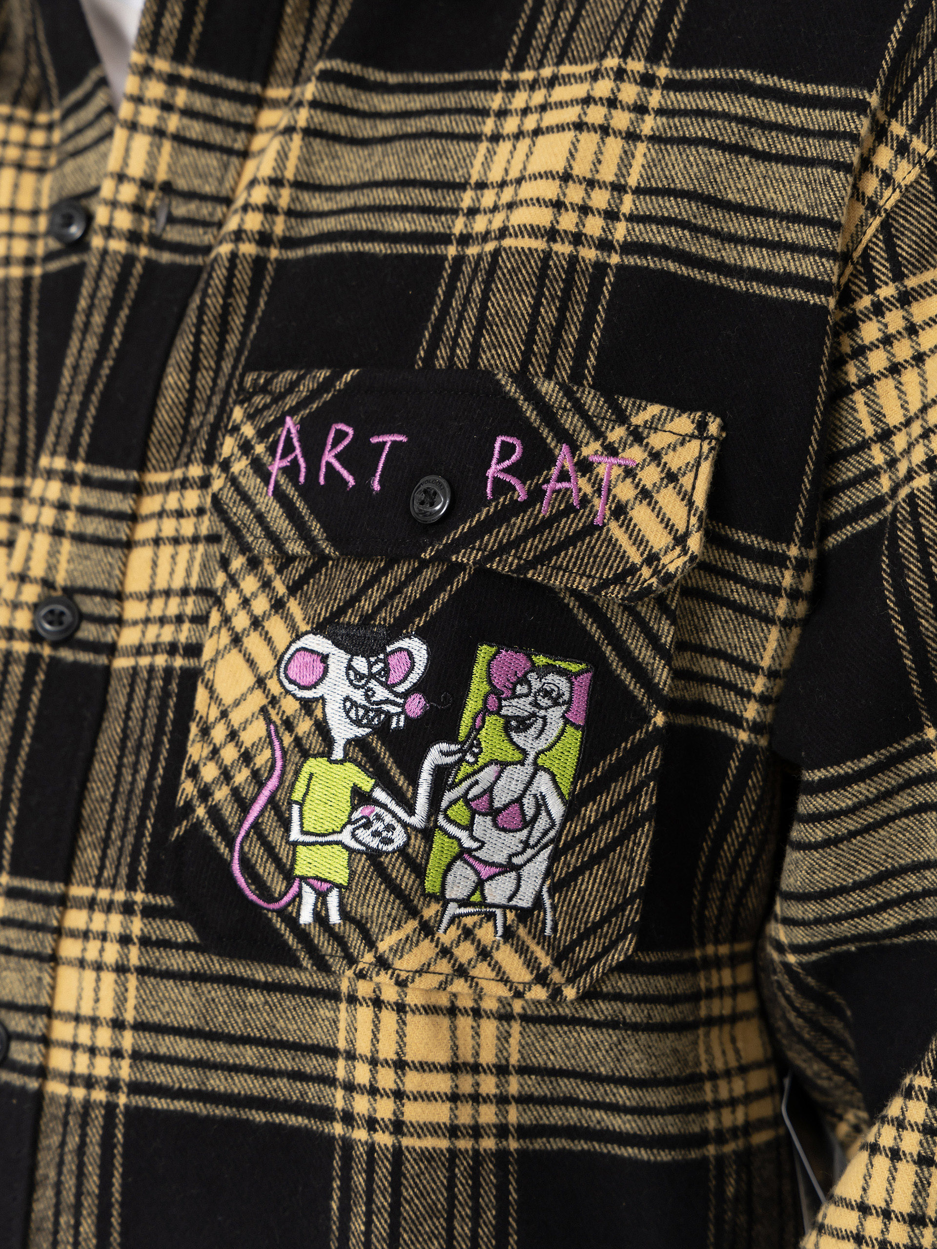 Cămaşă Volcom Fa Ozzy Plaid (mustard)