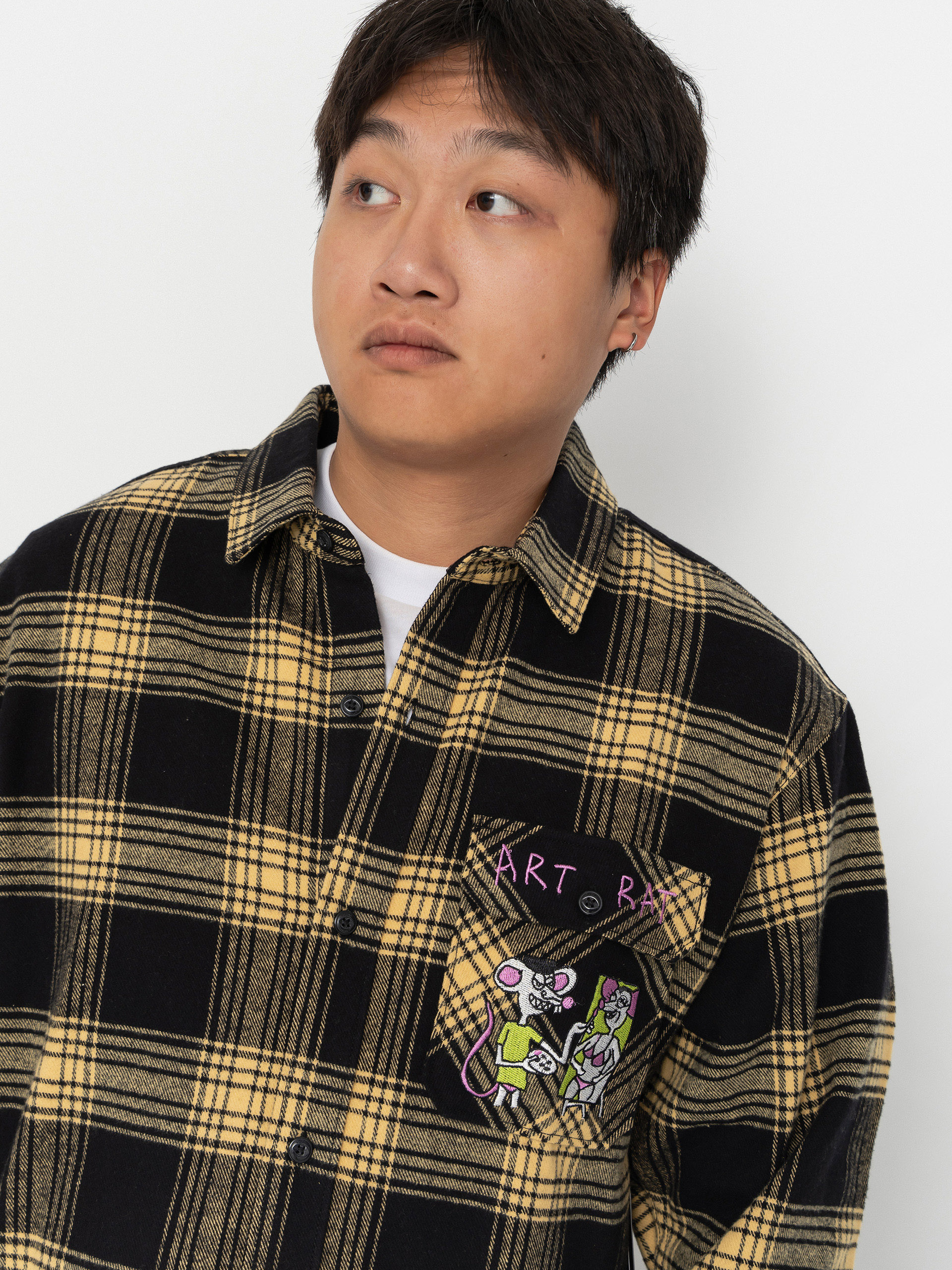 Cămaşă Volcom Fa Ozzy Plaid (mustard)