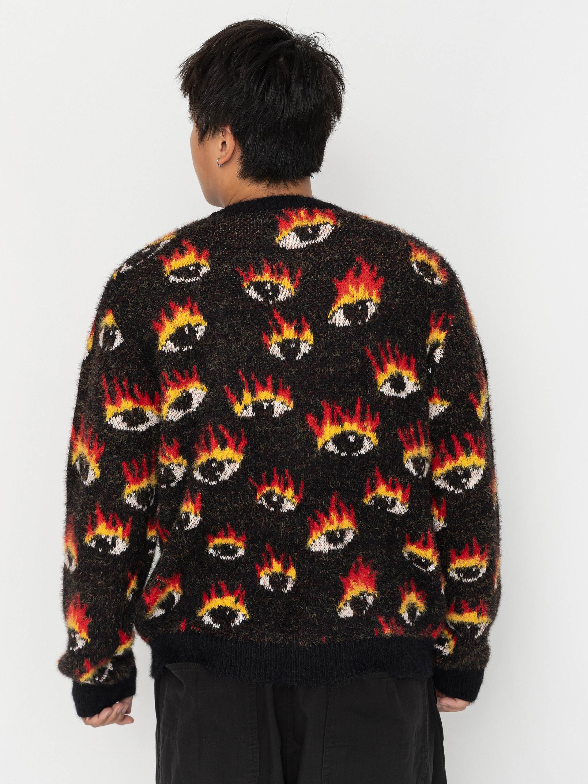 Pulover Volcom Fa Ozzy Eyes (black)