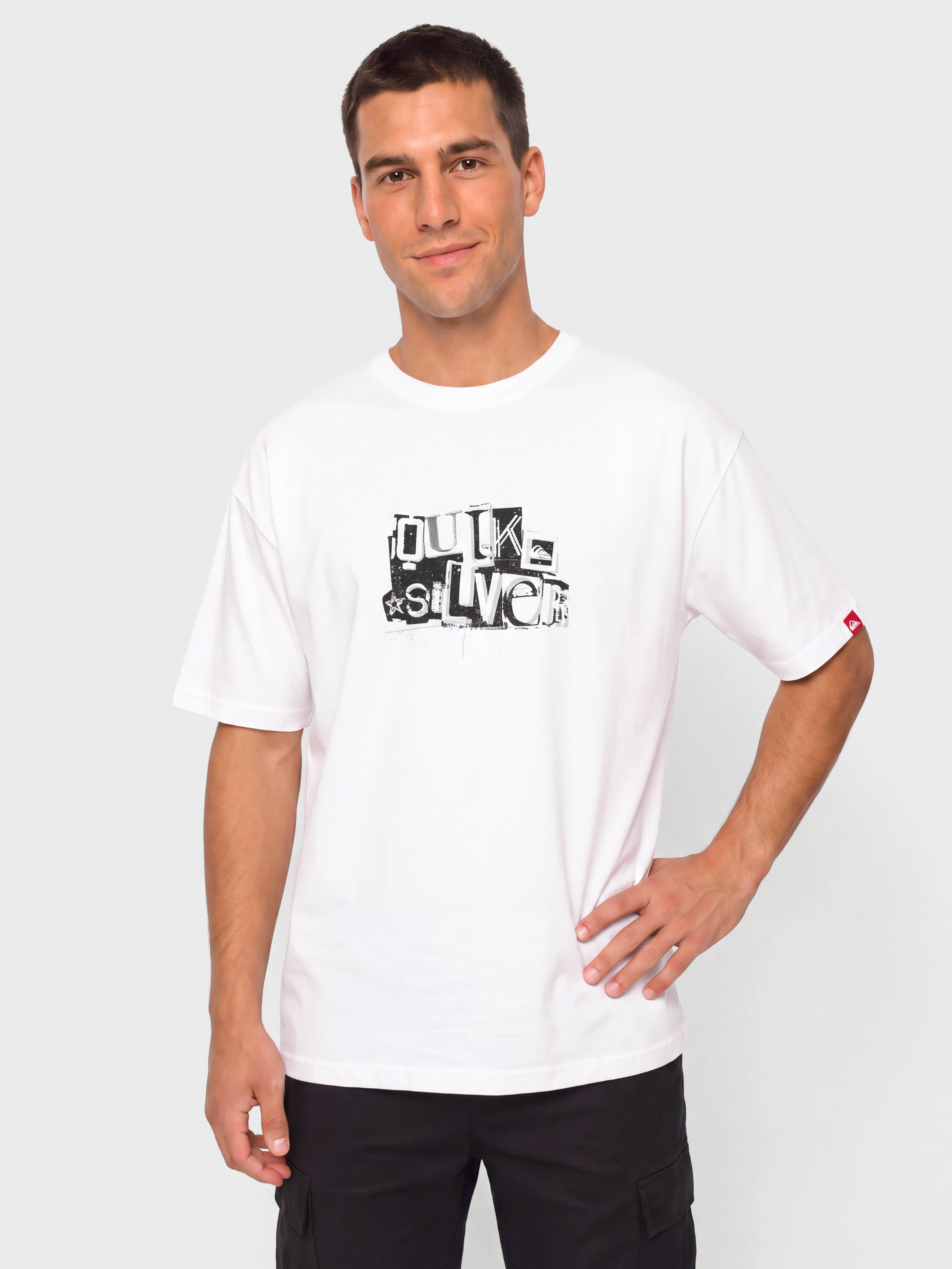 Tricou Quiksilver Yg Rinse (white)
