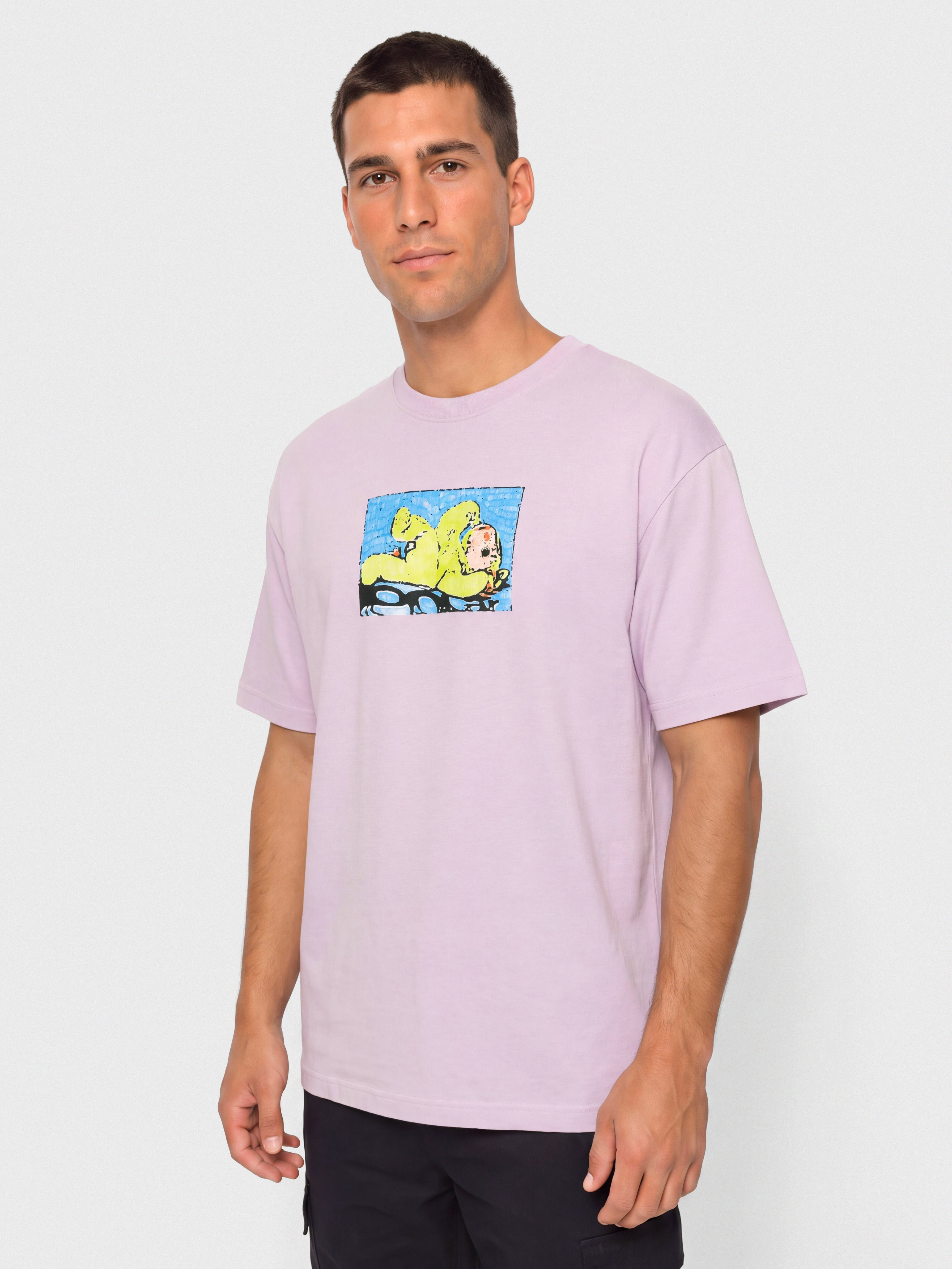 Tricou Polar Skate Lazy Bunny (orchid)