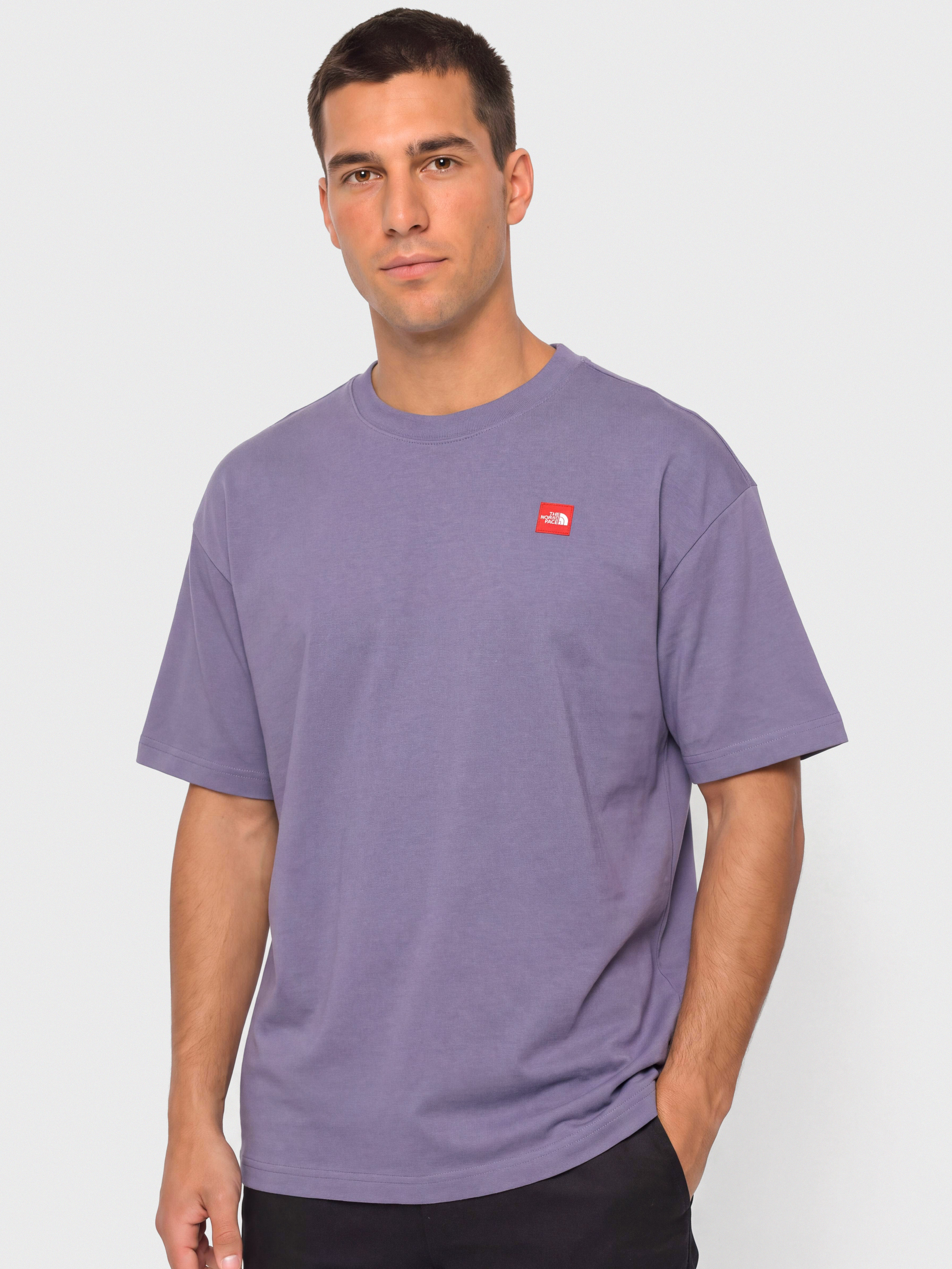 Tricou The North Face Red Box (grounded plum)