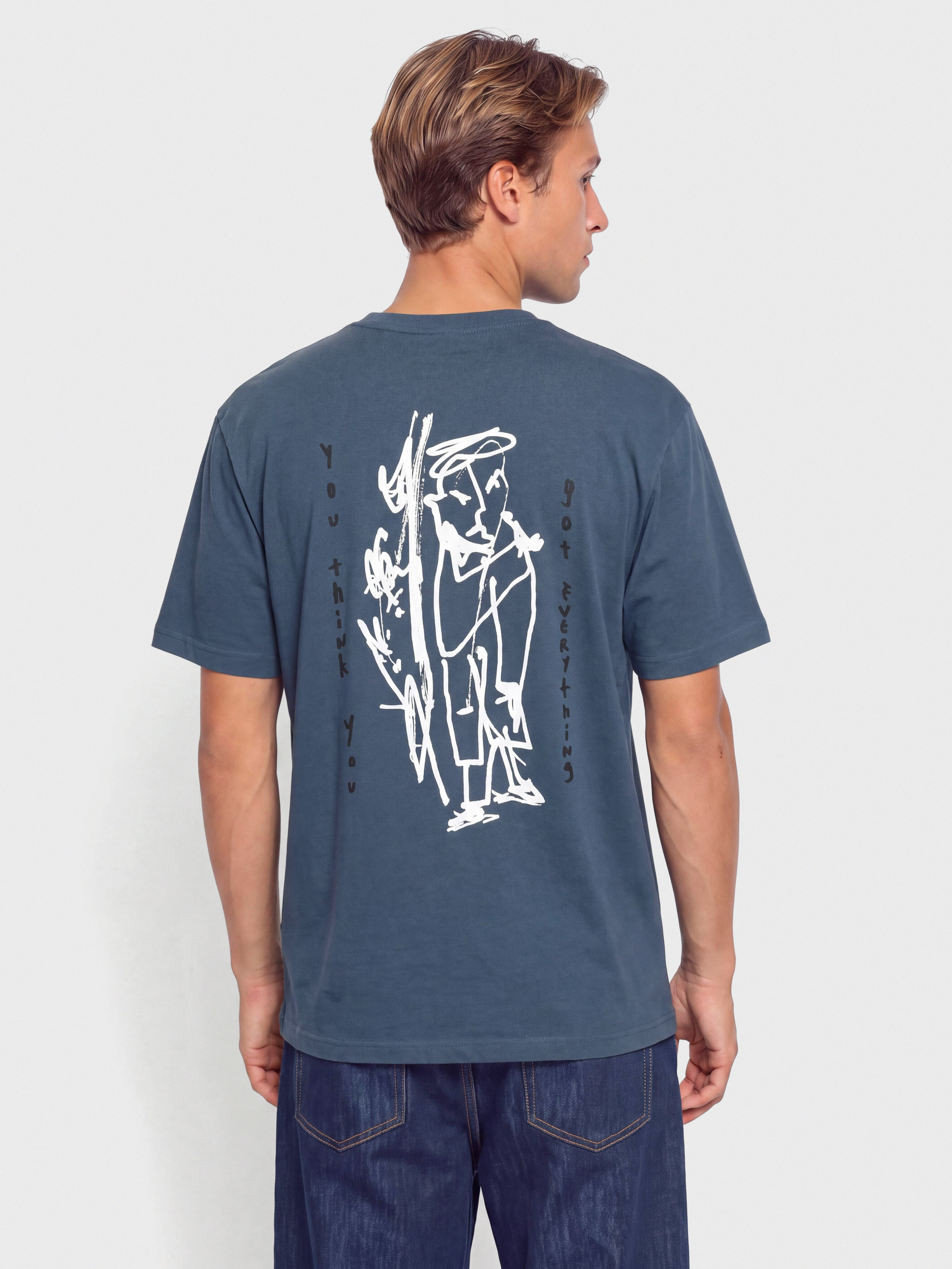 Tricou Polar Skate Got Everything (grey blue)