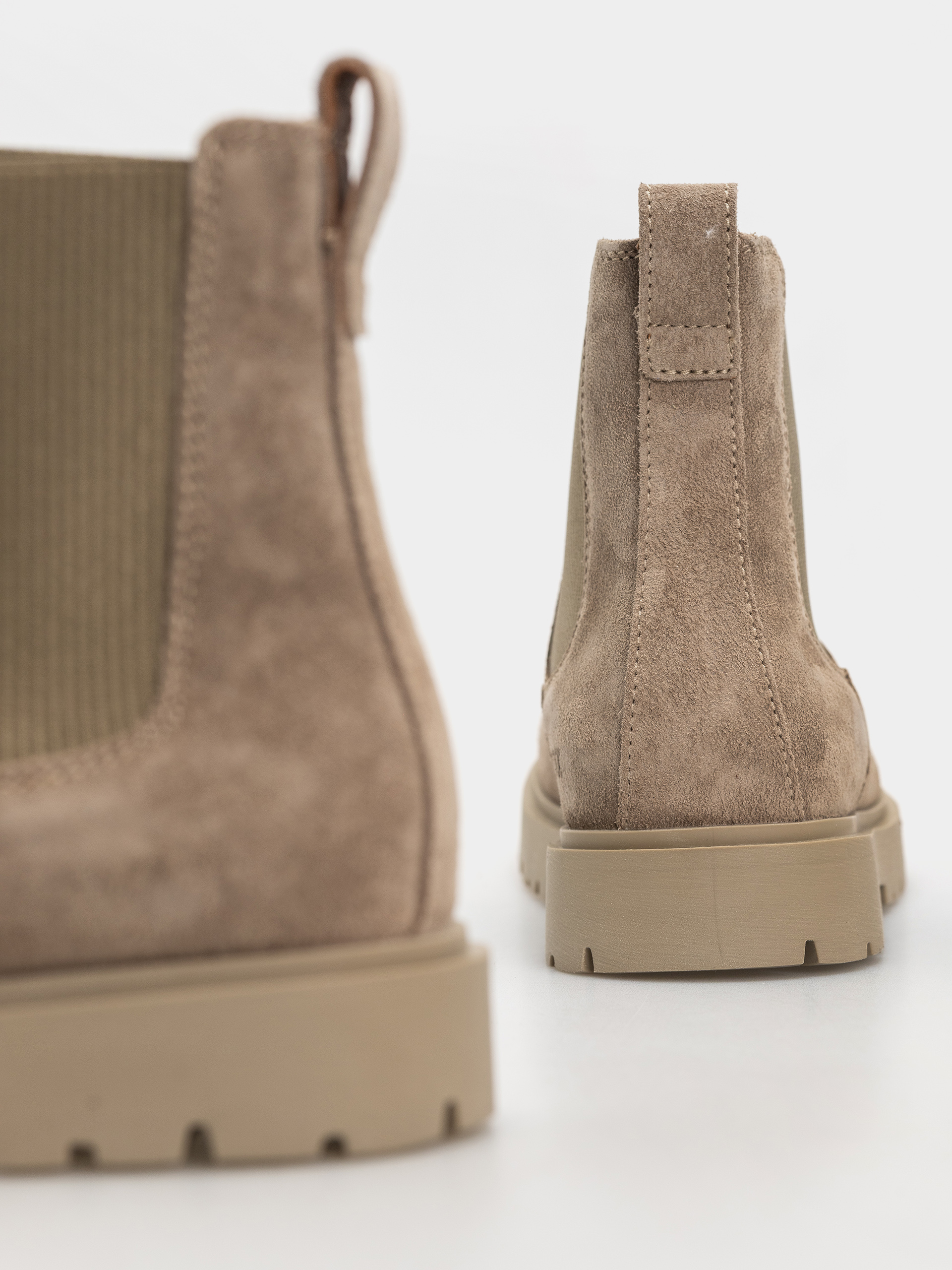 Pantofi Birkenstock Highwood Suede Leather Narrow (taupe)