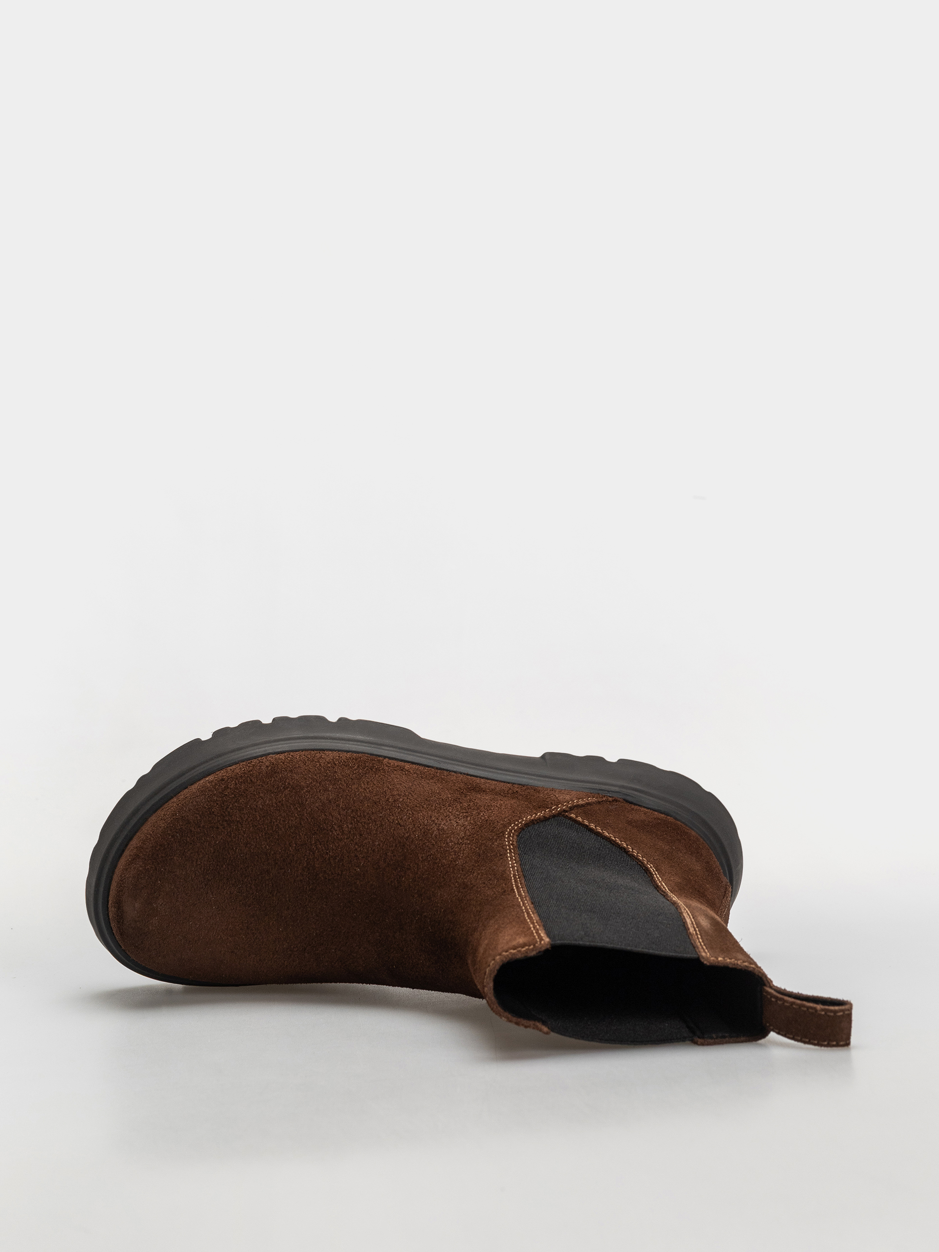 Pantofi Birkenstock Theda Chelsea Suede Leather Narrow Wmn (carafe)