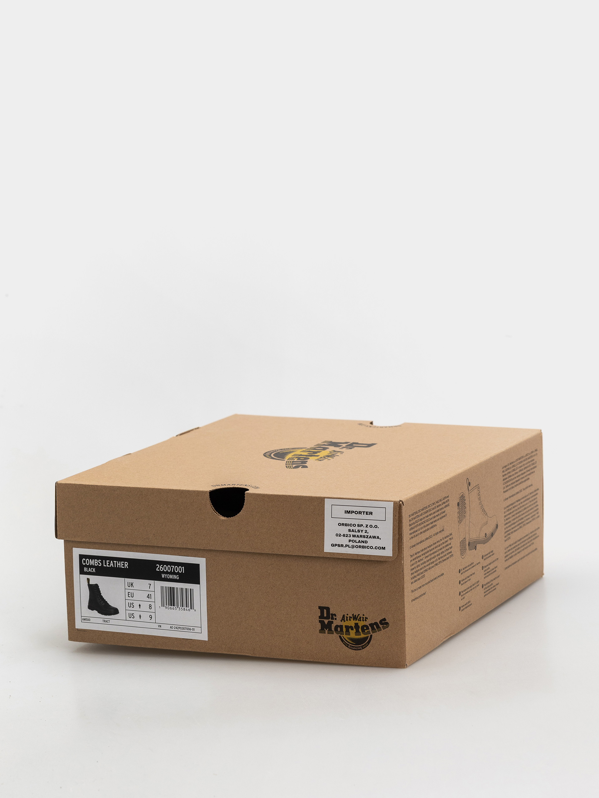 Pantofi Dr. Martens Combs Leather (black)