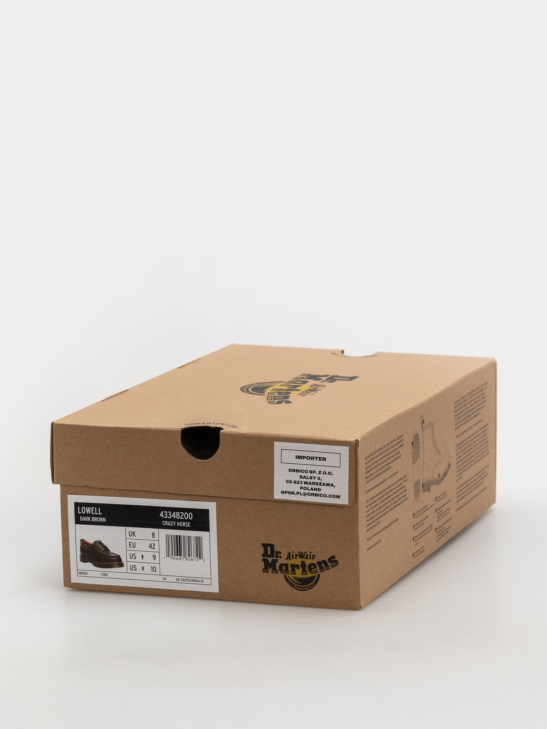 Pantofi Dr. Martens Lowell (dark brown)