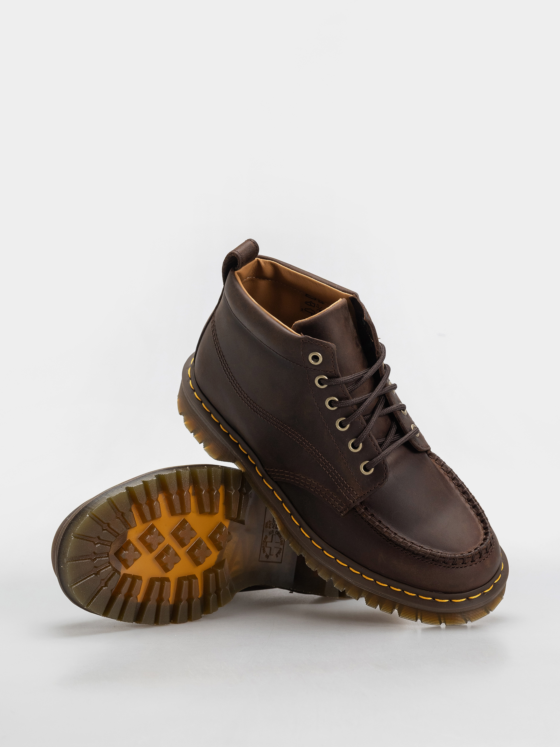 Pantofi Dr. Martens Lowell Chukka (dark brown)