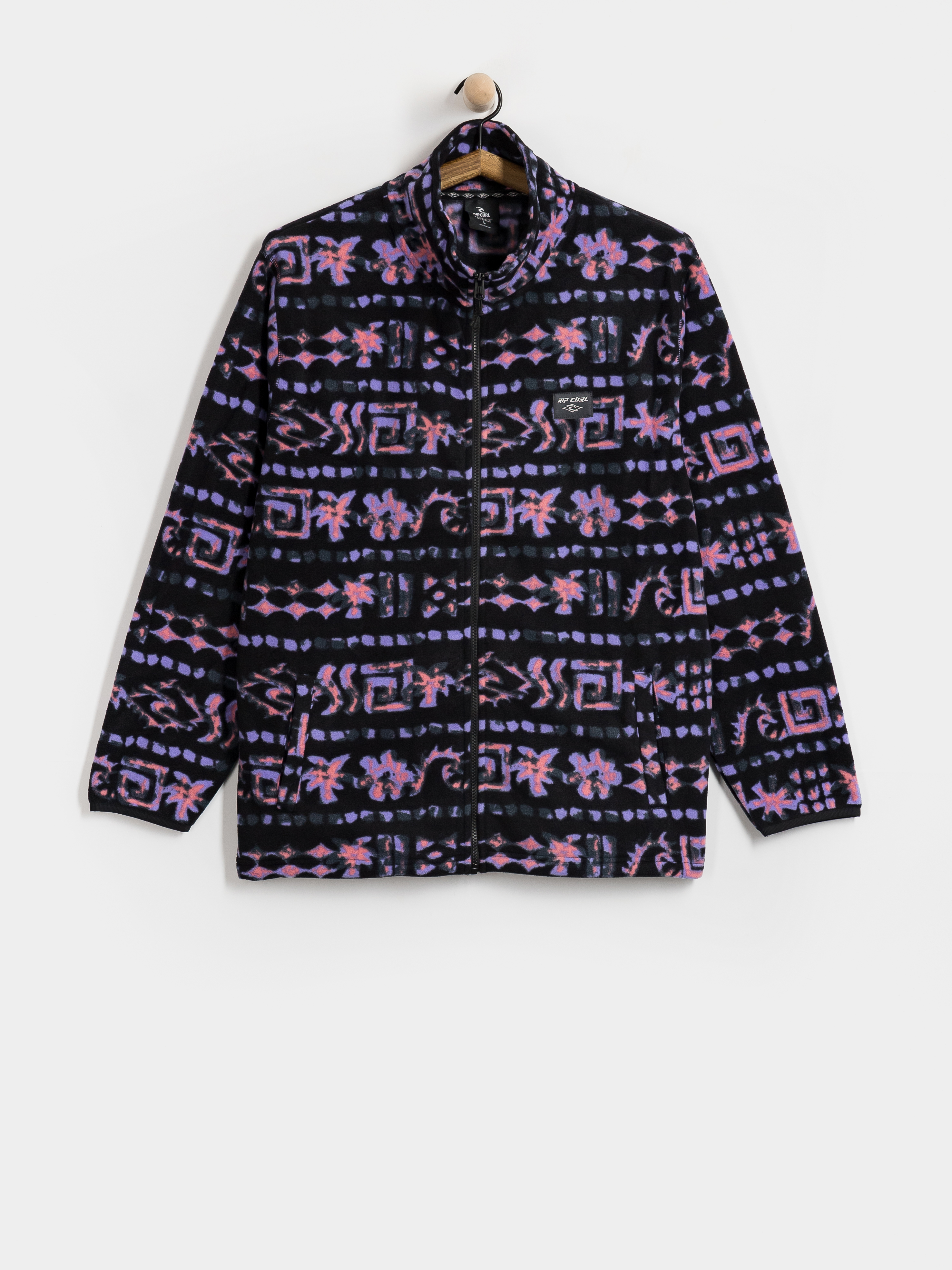 Pentru bărbați Hanorac din fleece Rip Curl Sessions (black)