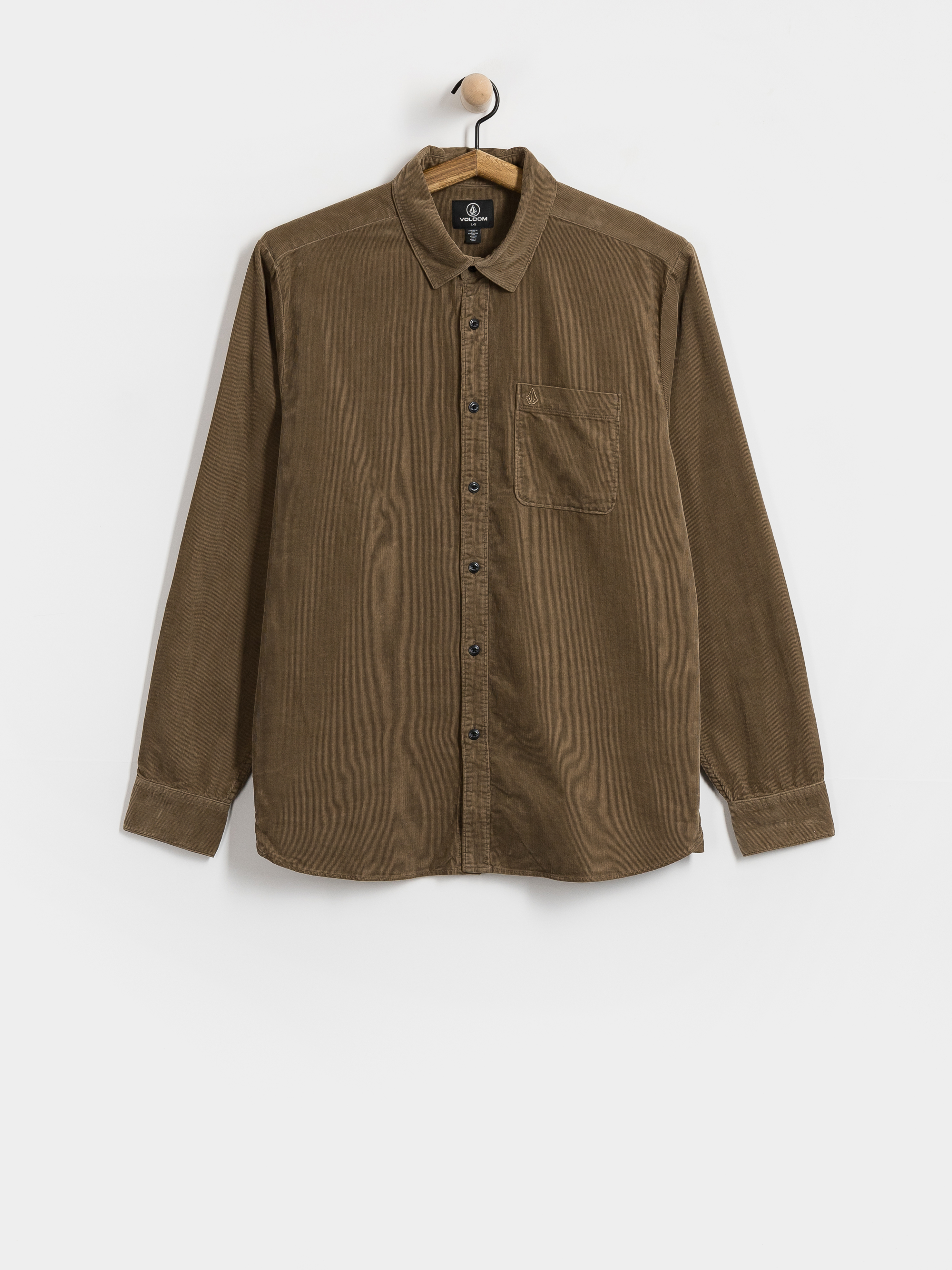 Cu0103mau0219u0103 Volcom Zander Cord Ls (earth)