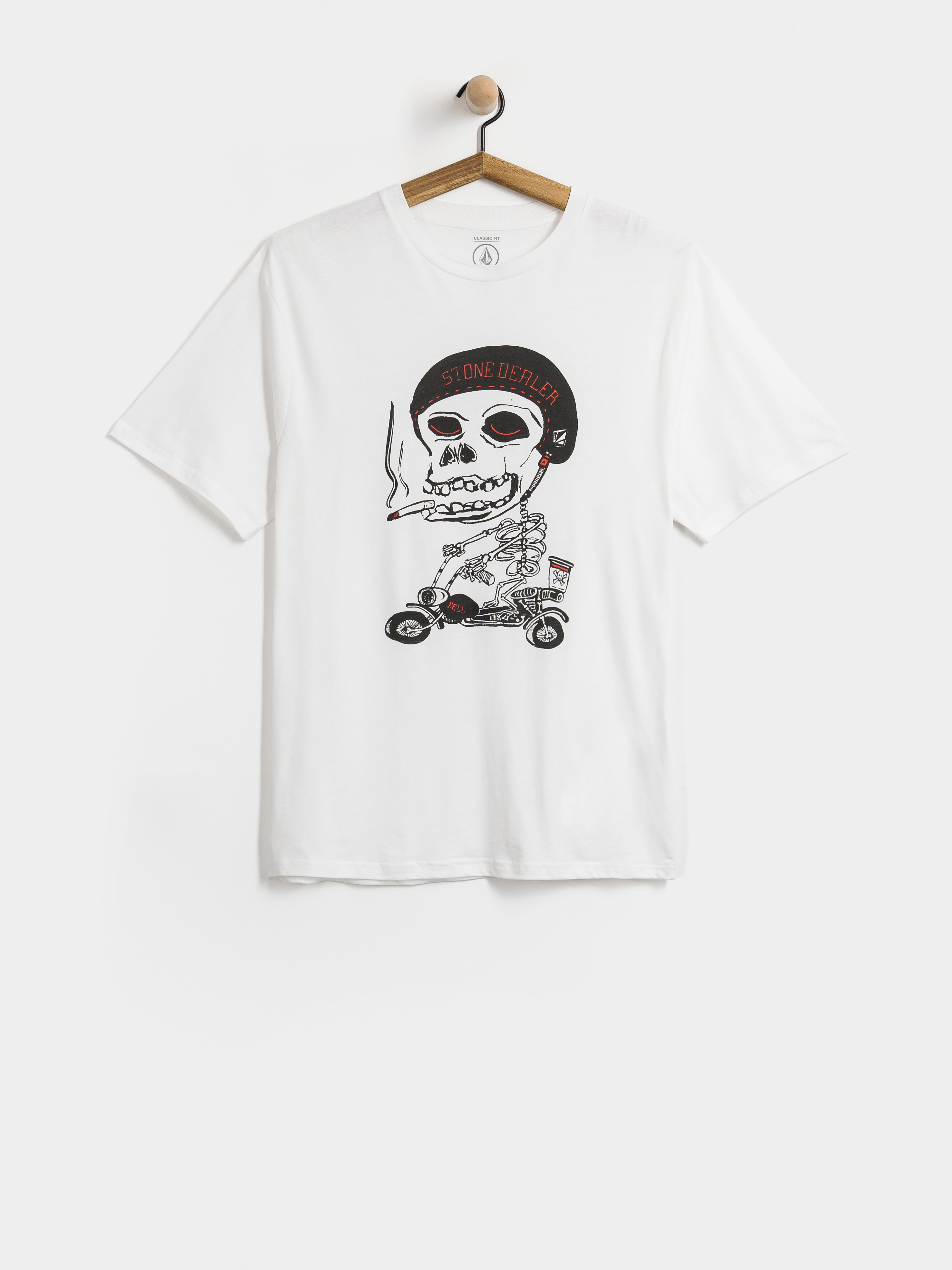 Tricou Volcom Pierbike Bsc (white)