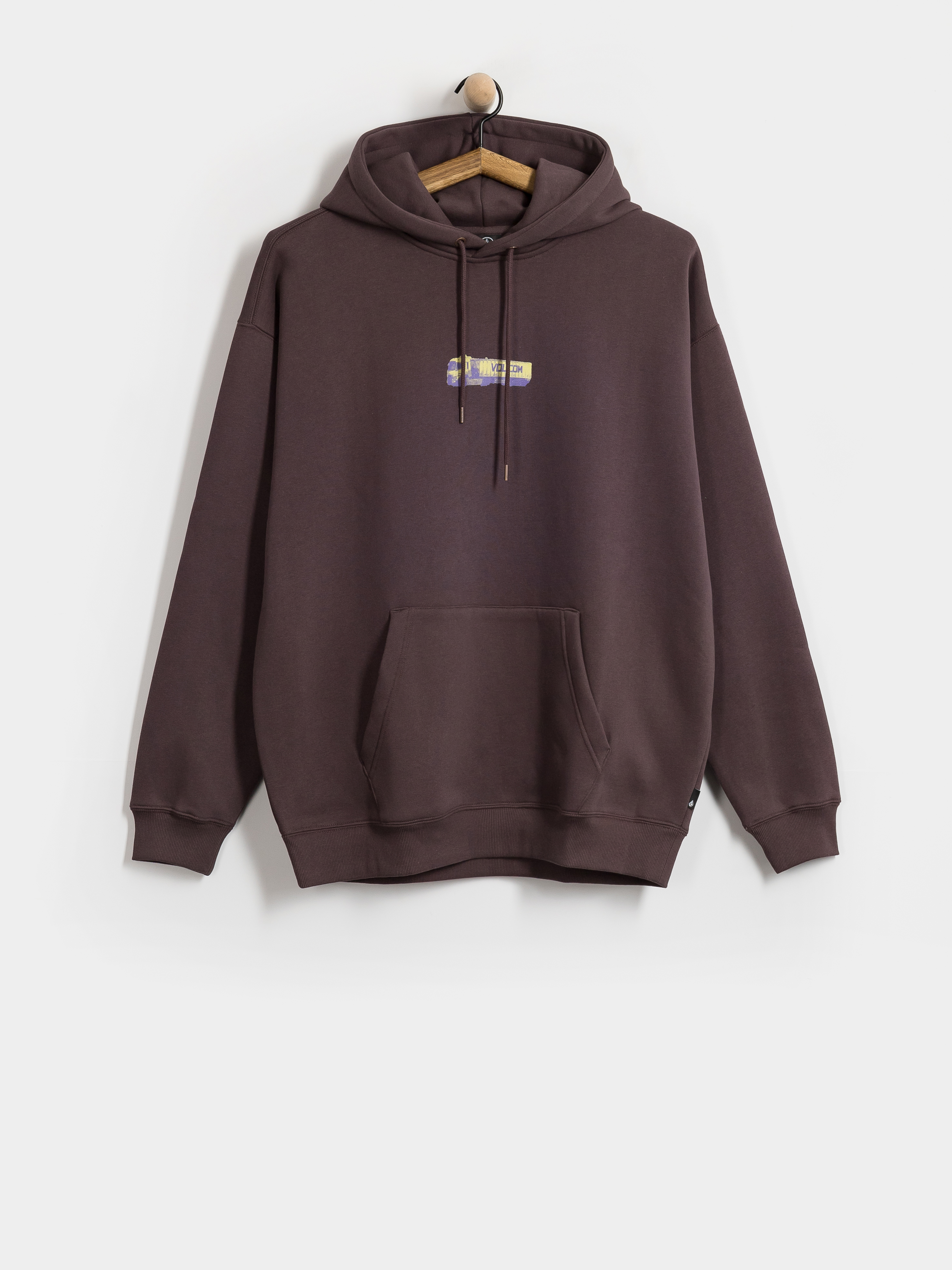 Hanorac cu glugă Volcom Stone Convoyer HD (raisin)