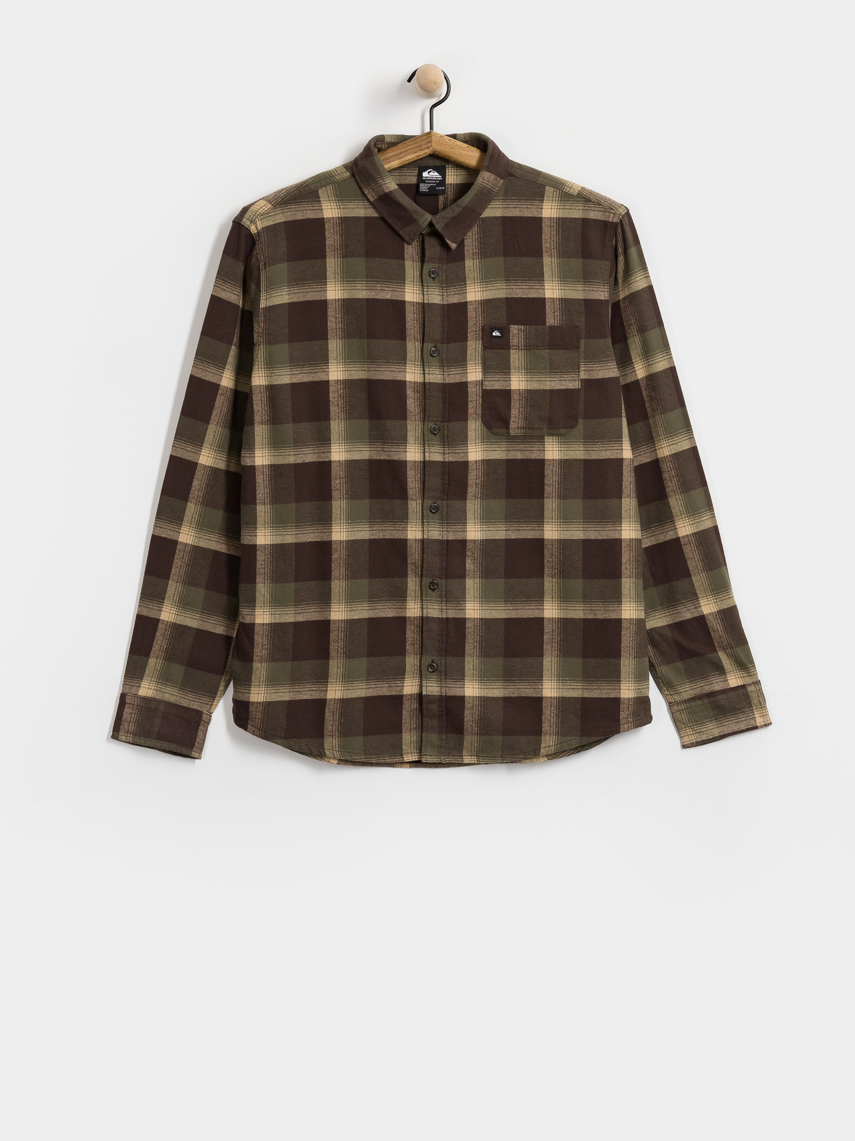 Cămașă Quiksilver Motherfly Plaid (grape leaf motherfly)