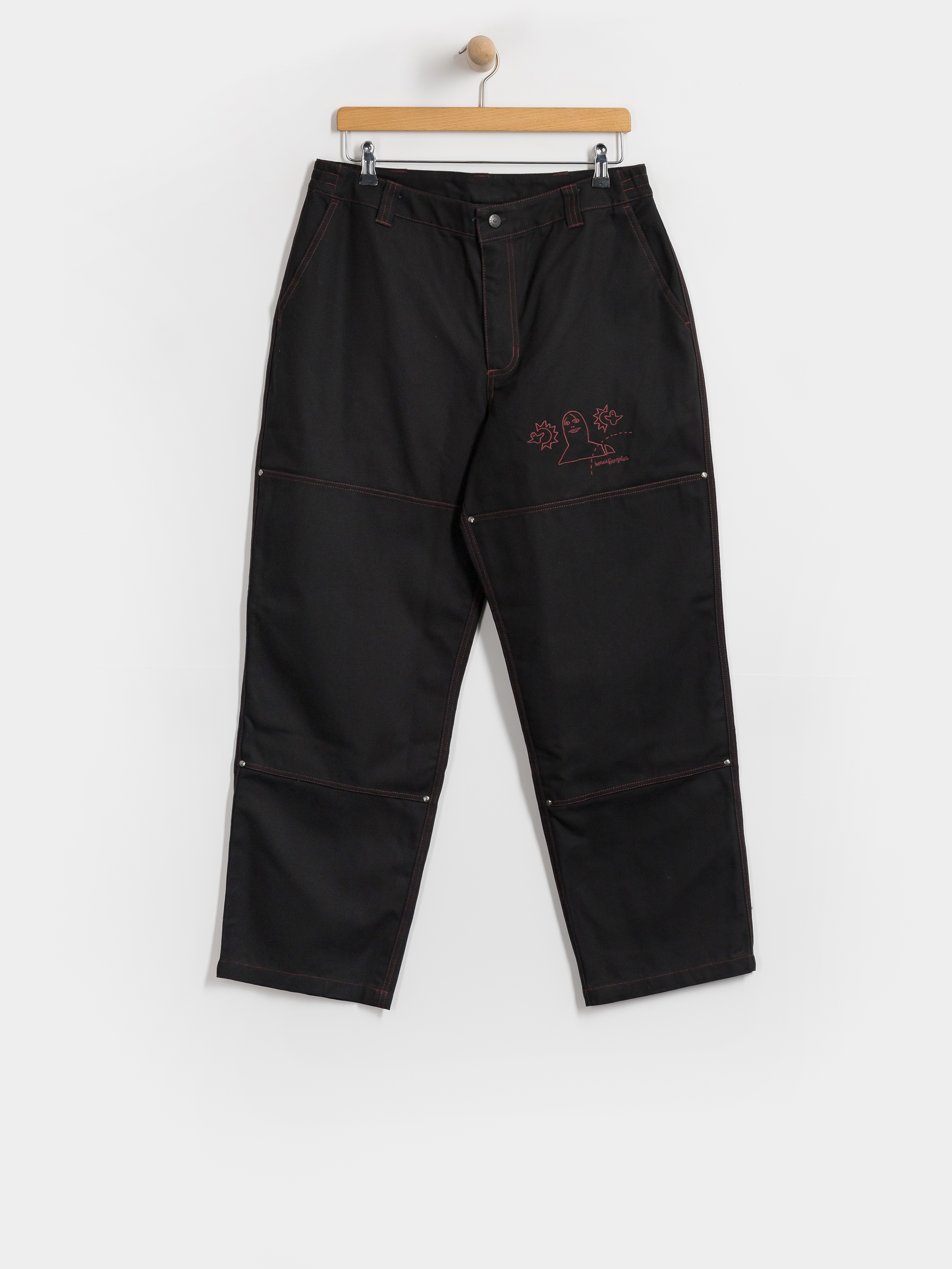 Pantaloni adidas Gonz (black/shared)