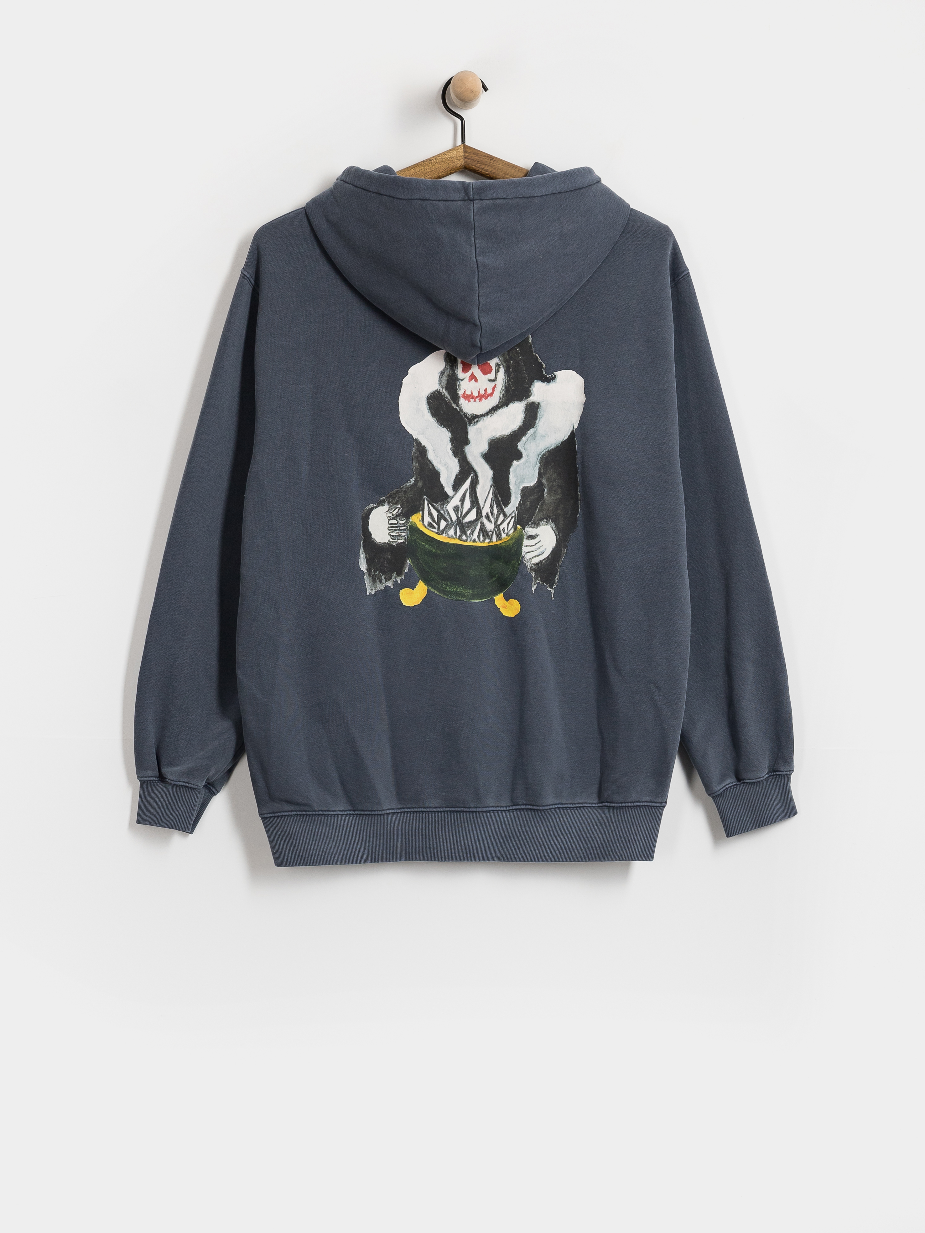 Hanorac cu glugă Volcom Boiler HD (storm blue)