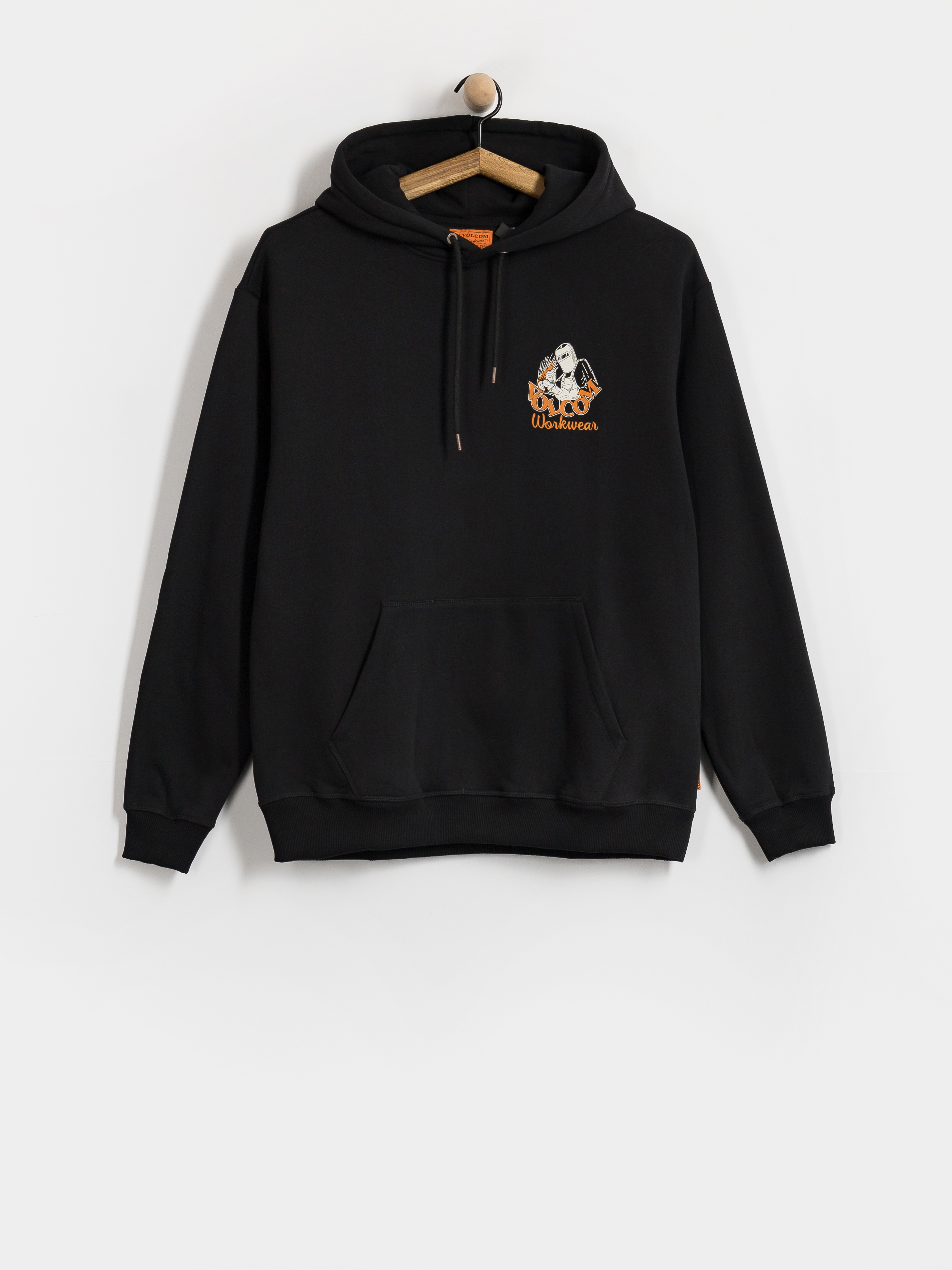 Hanorac cu glugă Volcom Always Grinding HD (black)