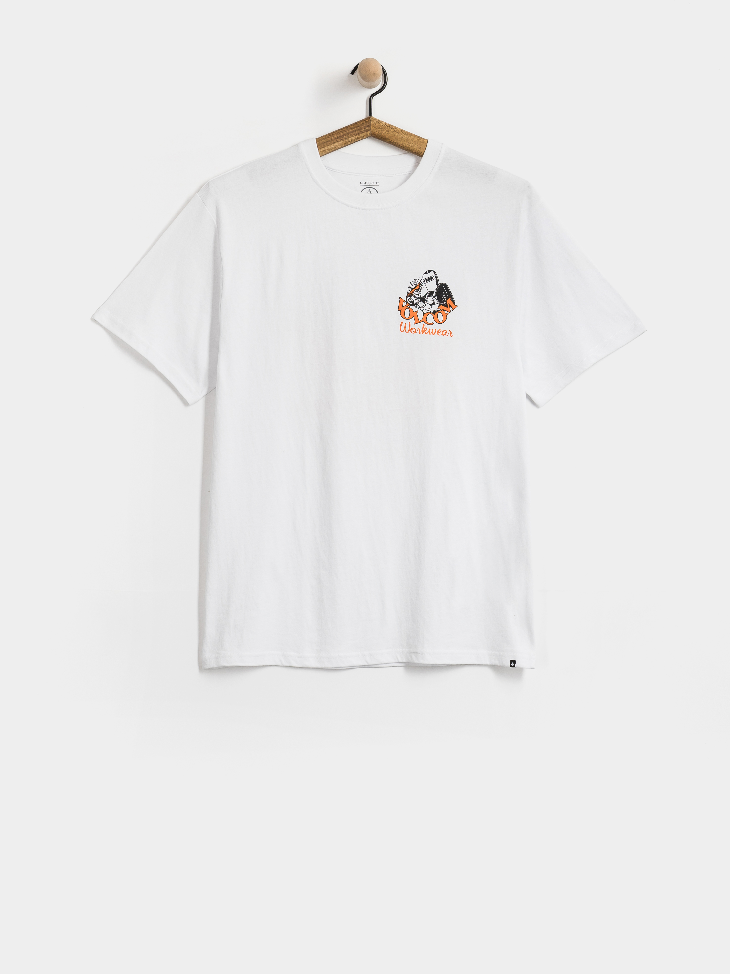Tricou Volcom Always Grinding (white)