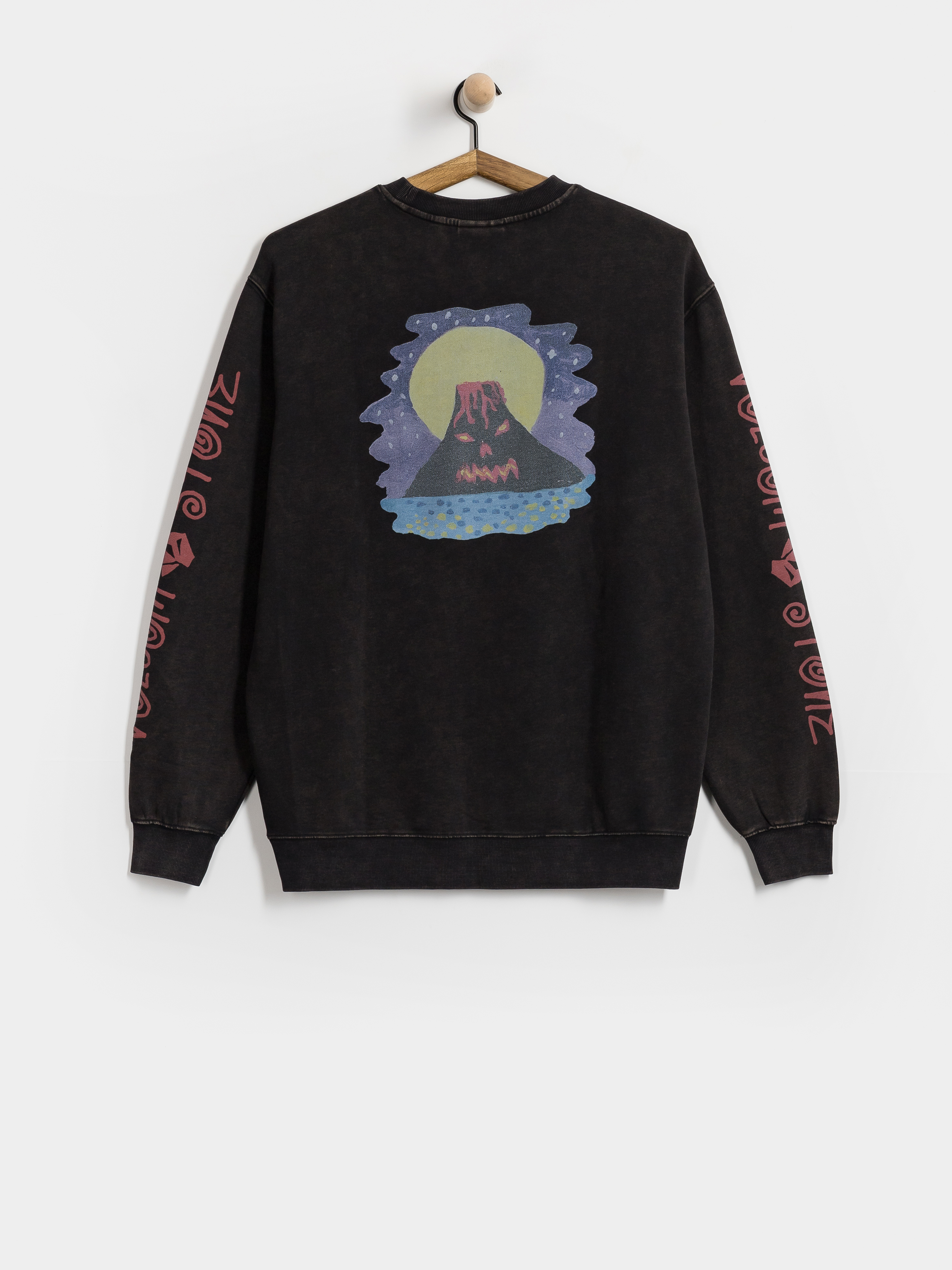 Hanorac Volcom Fa Ozzy Crew (light acid black)