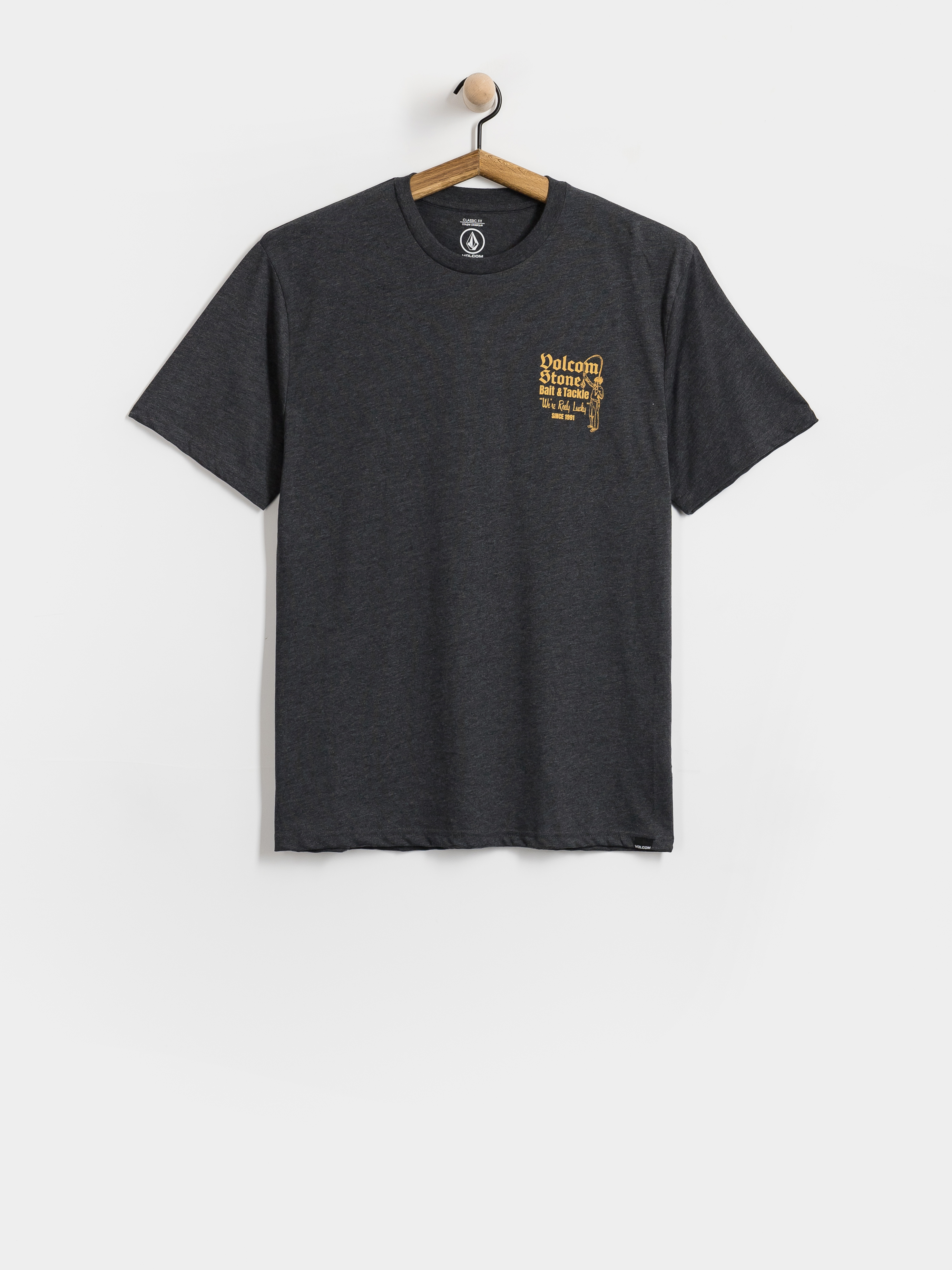 Tricou Volcom Reely Lucky Hth (heather black)