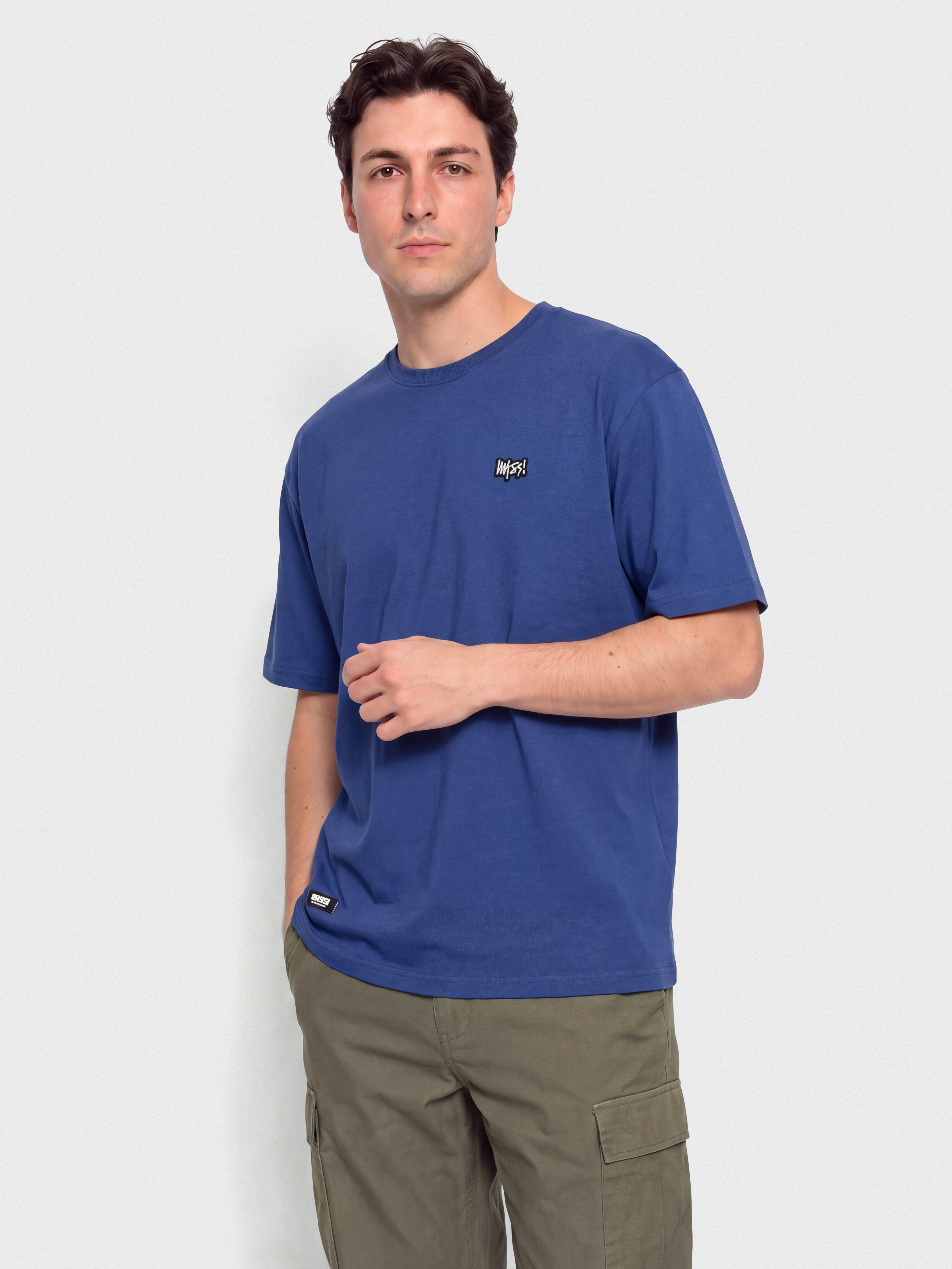 Tricou MassDnm Signature Patch (royal)