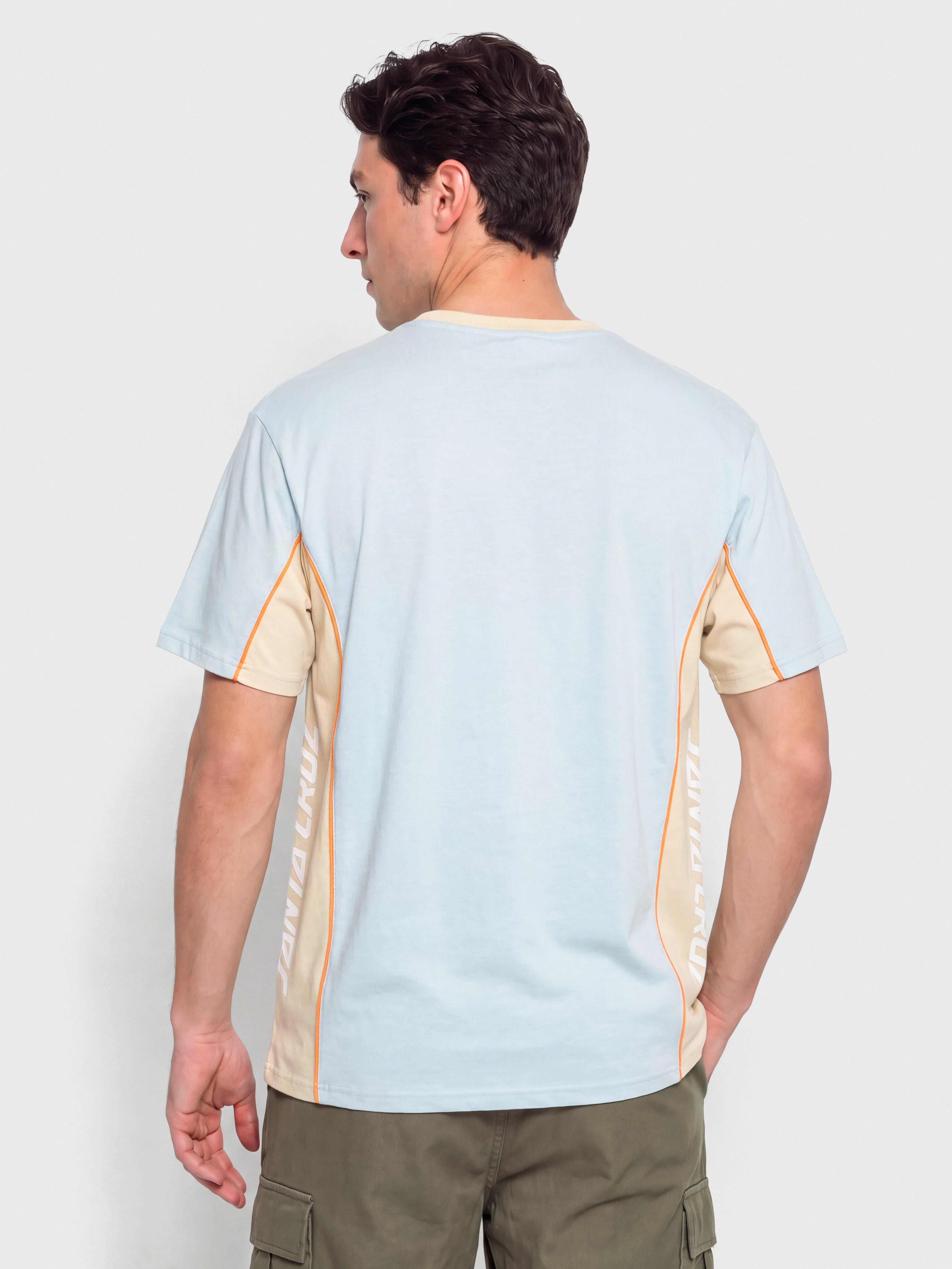 Tricou Santa Cruz Strip Racer (fresh blue/blond wood)