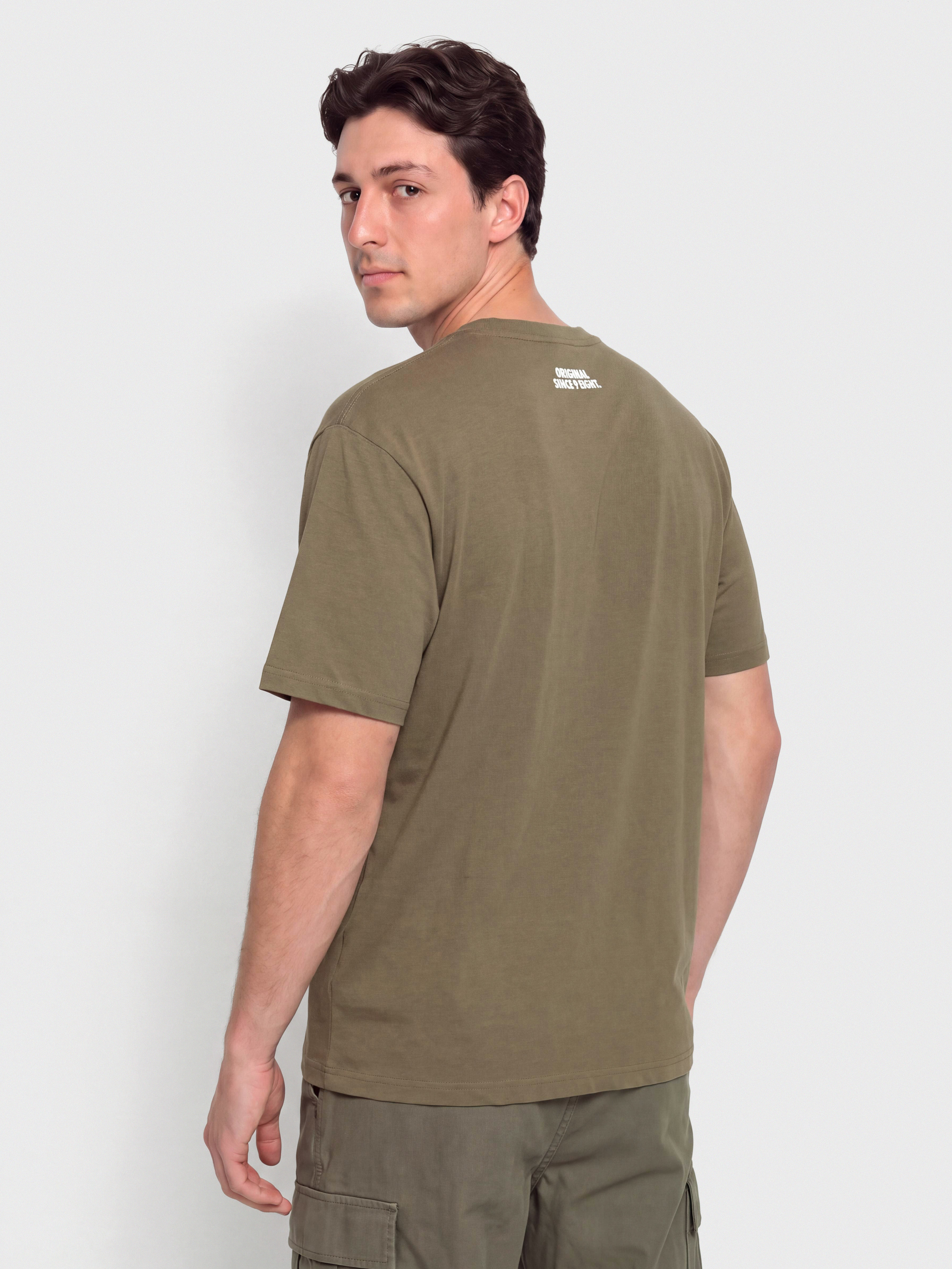 Tricou MassDnm Signature Patch (brown)