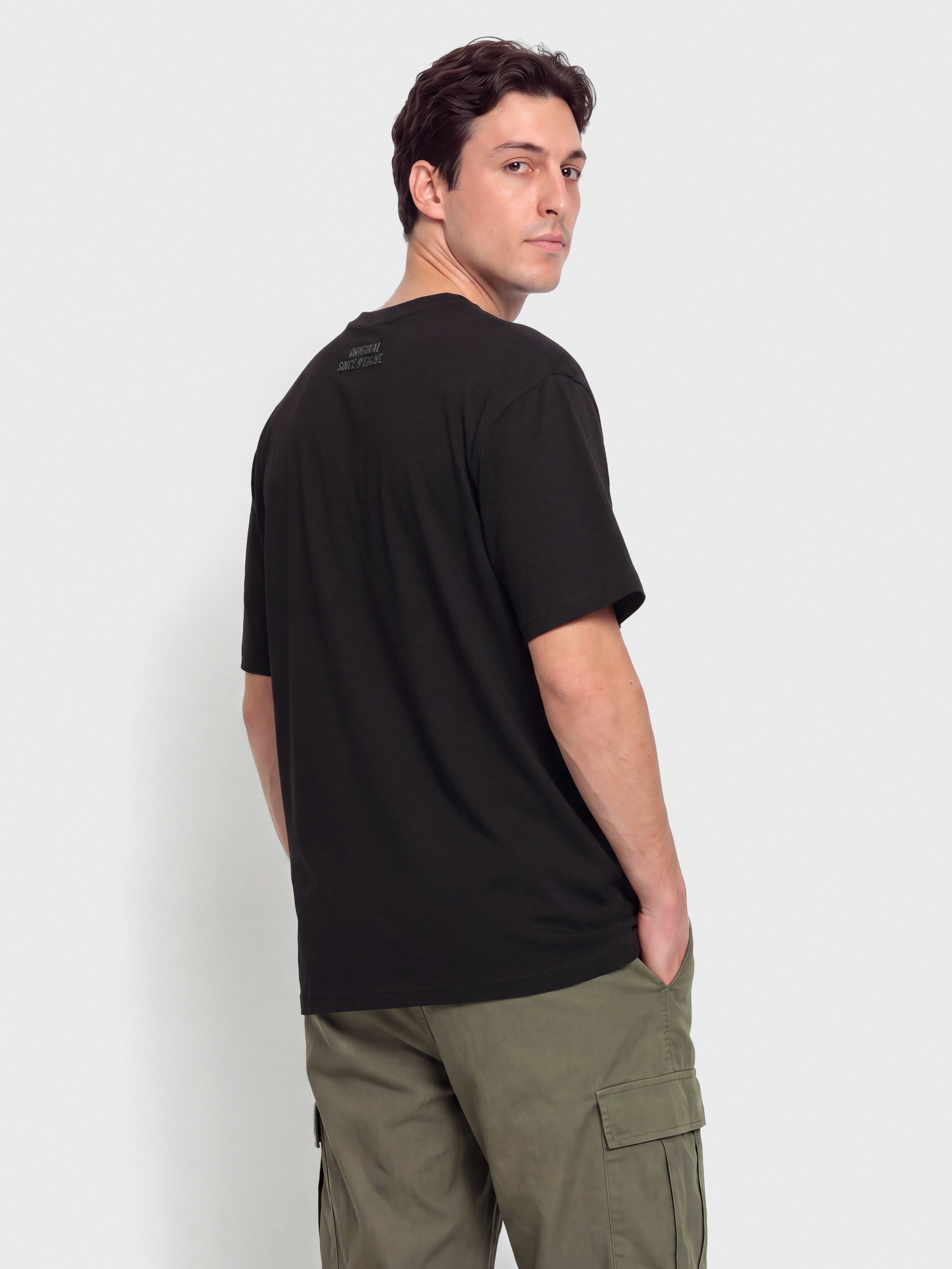 Tricou MassDnm Classics (light black)