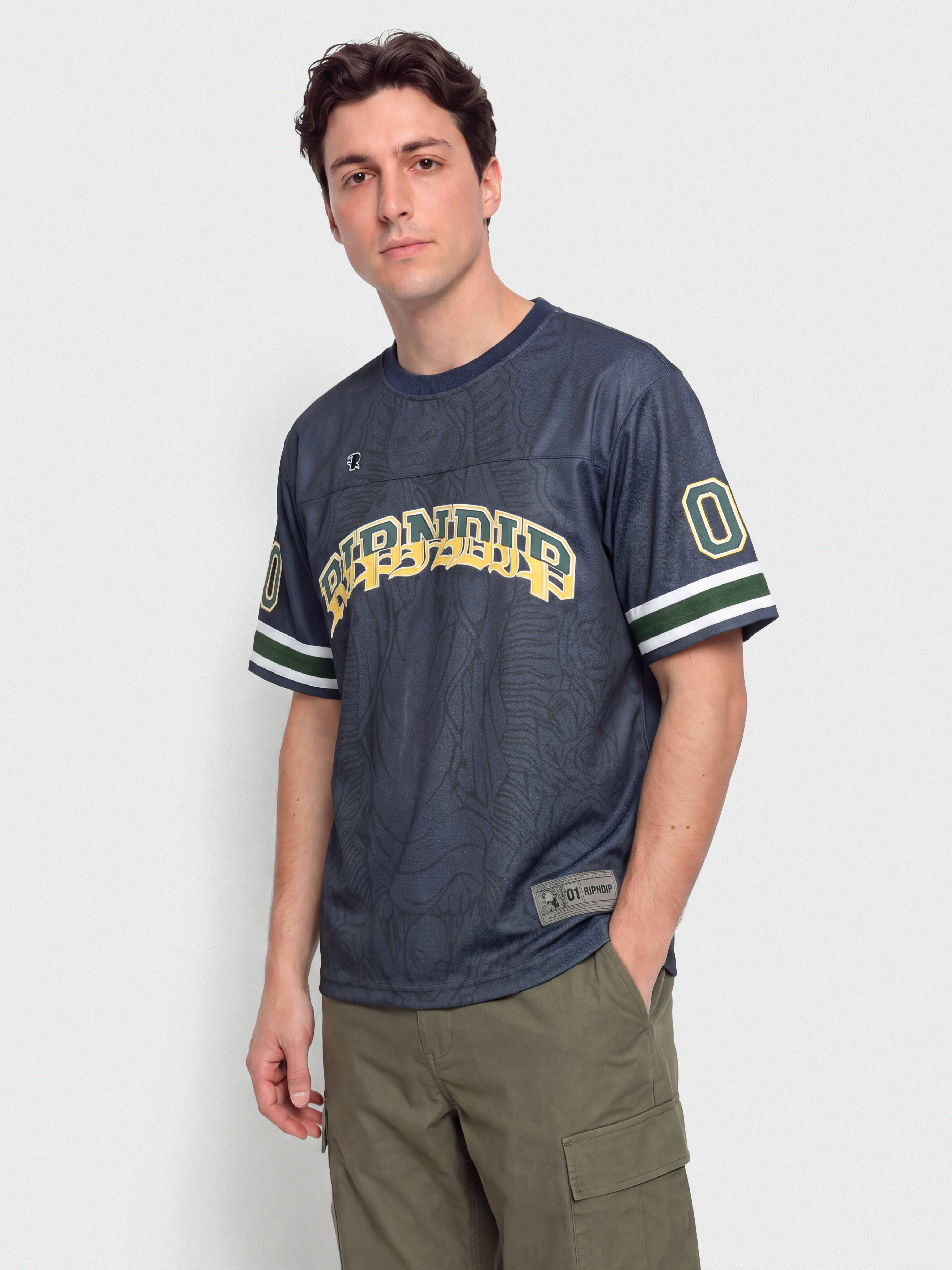 Tricou RipNDip Mother Nerm Football Jersey (navy)