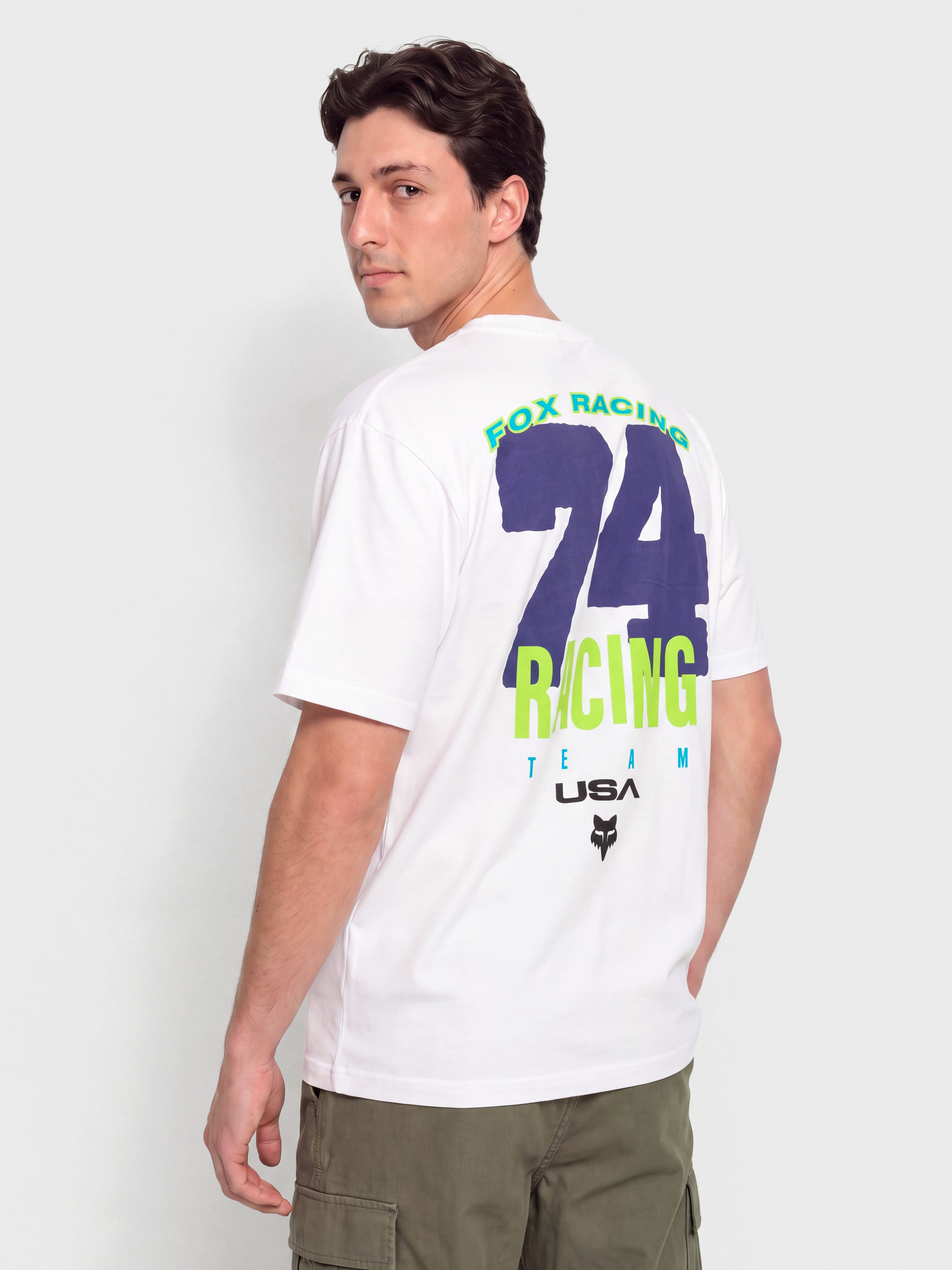 Tricou Fox Hardcore 195 (white)