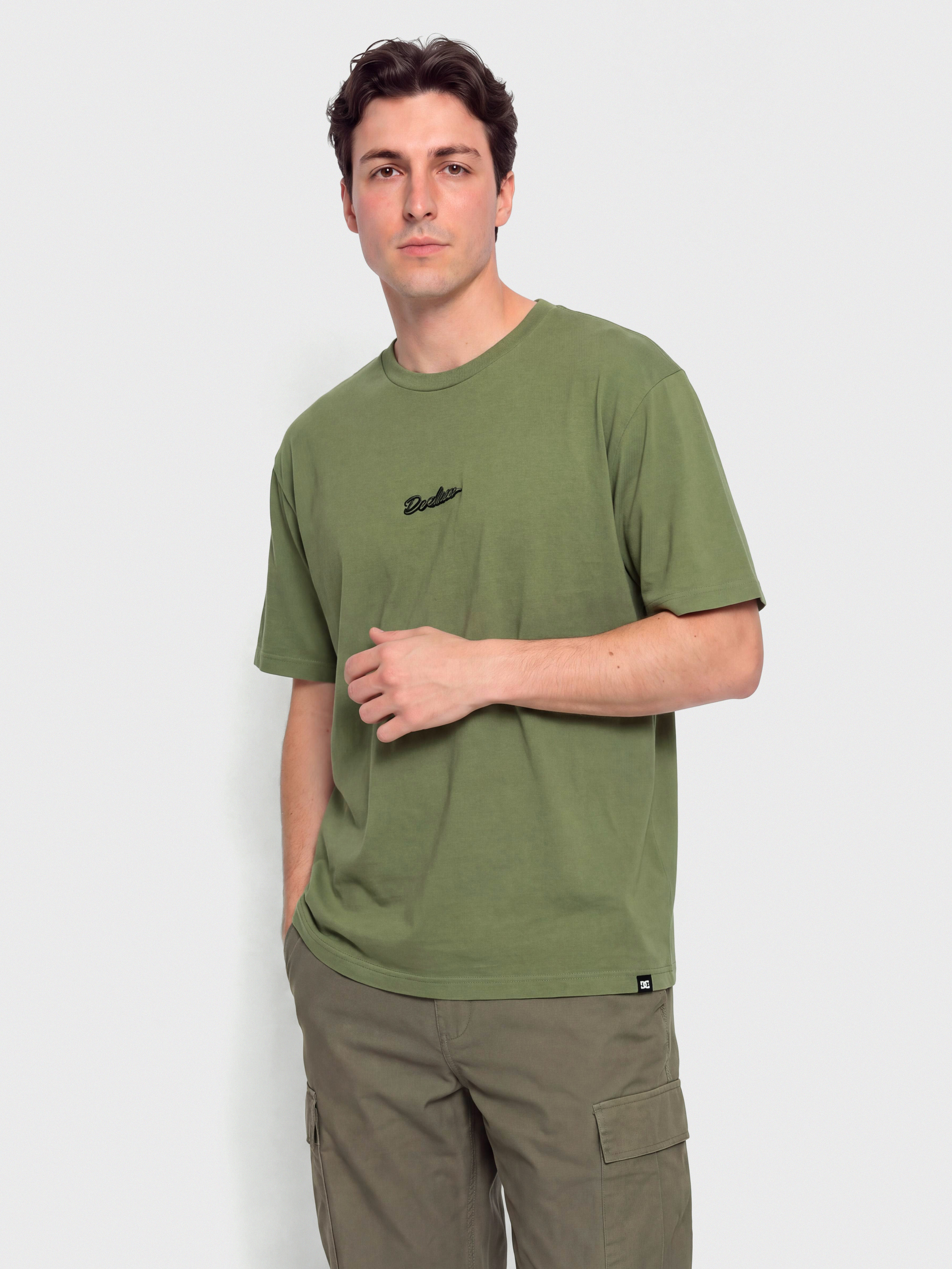 Tricou DC Melted Core (bronze green)