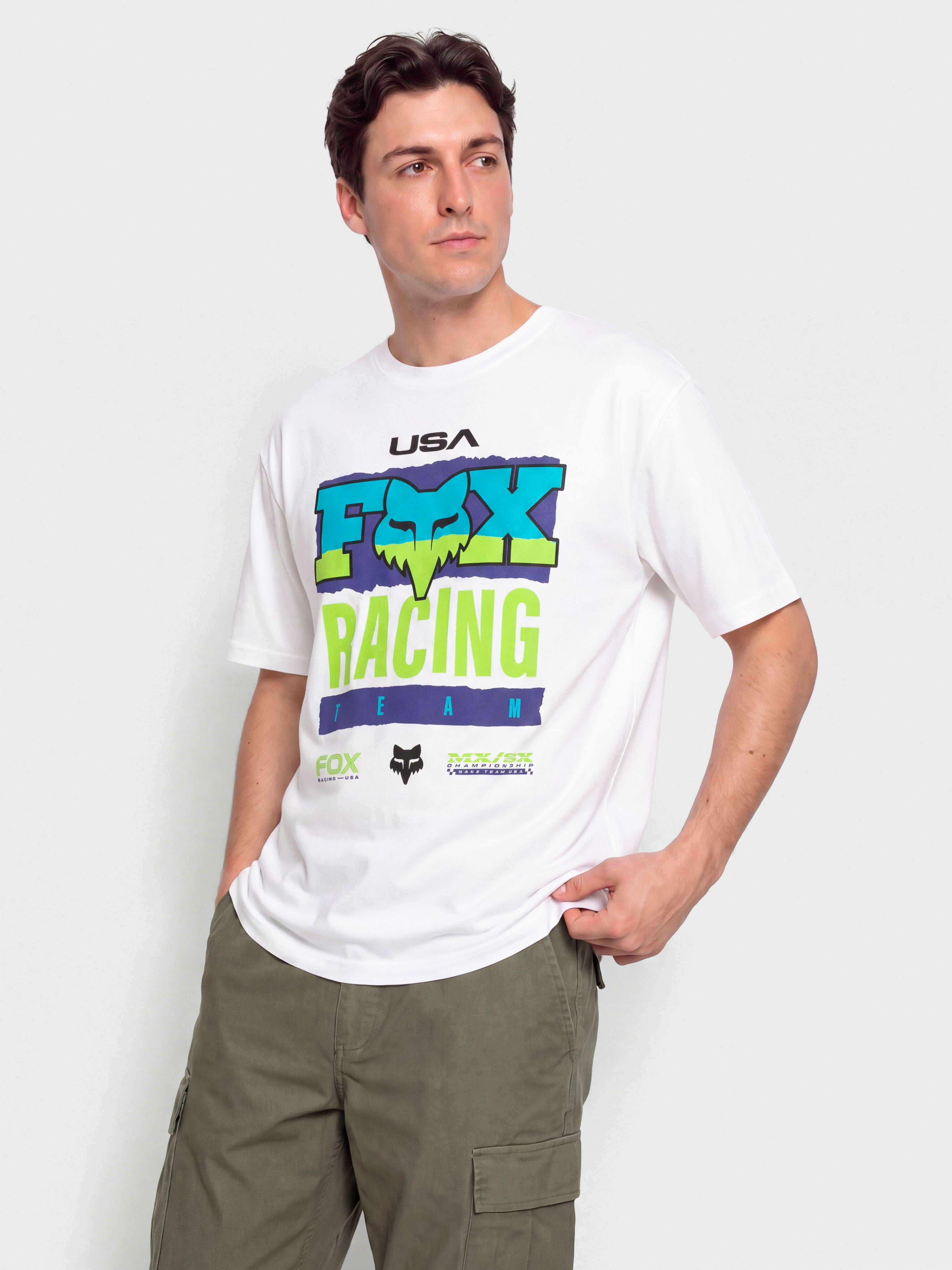 Tricou Fox Hardcore 195 (white)