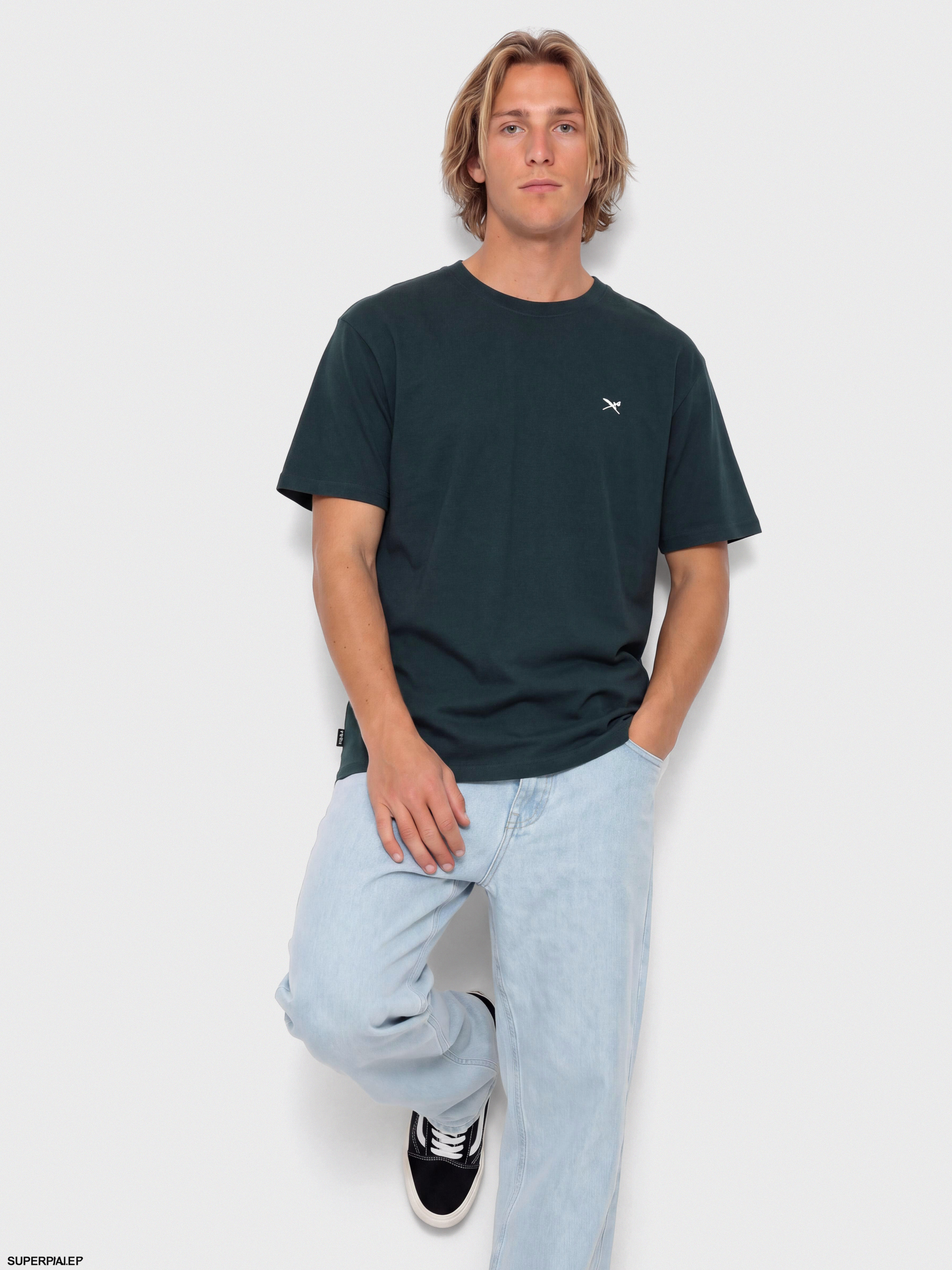 Tricou Iriedaily Mini Flag Relaxed (night forest)