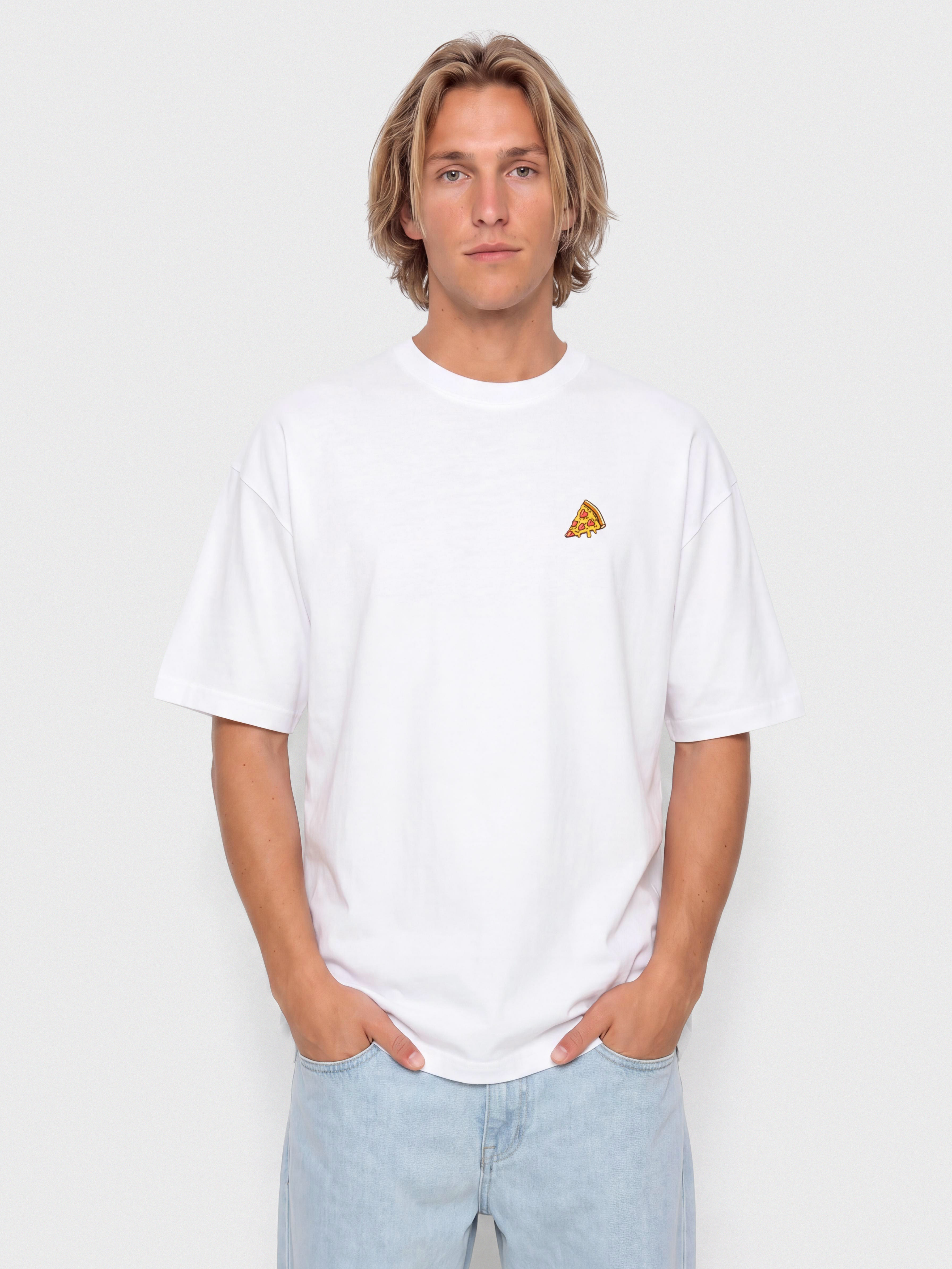 Tricou Iriedaily Pizza Slice (white)