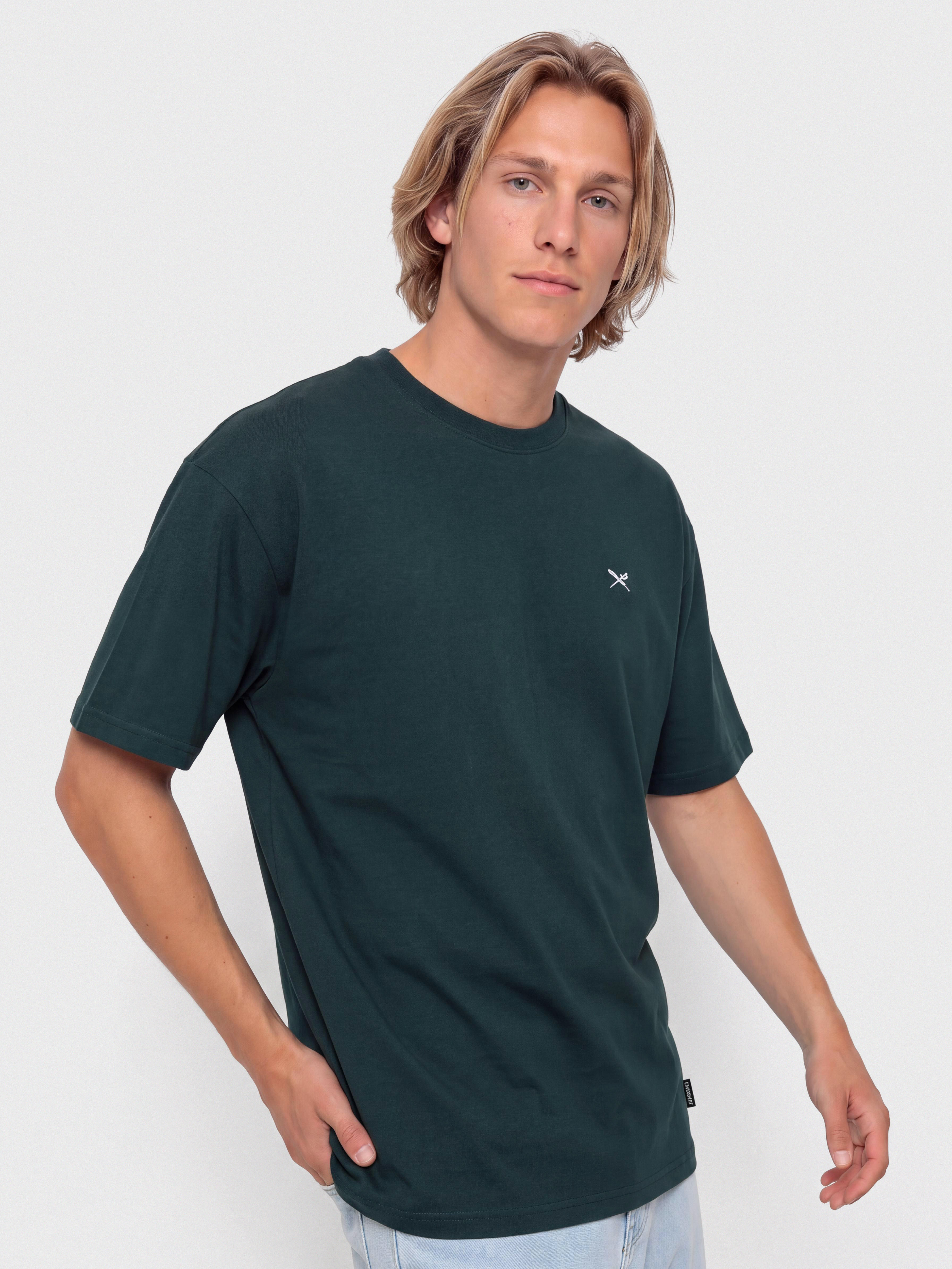 Tricou Iriedaily Mini Flag Relaxed (night forest)